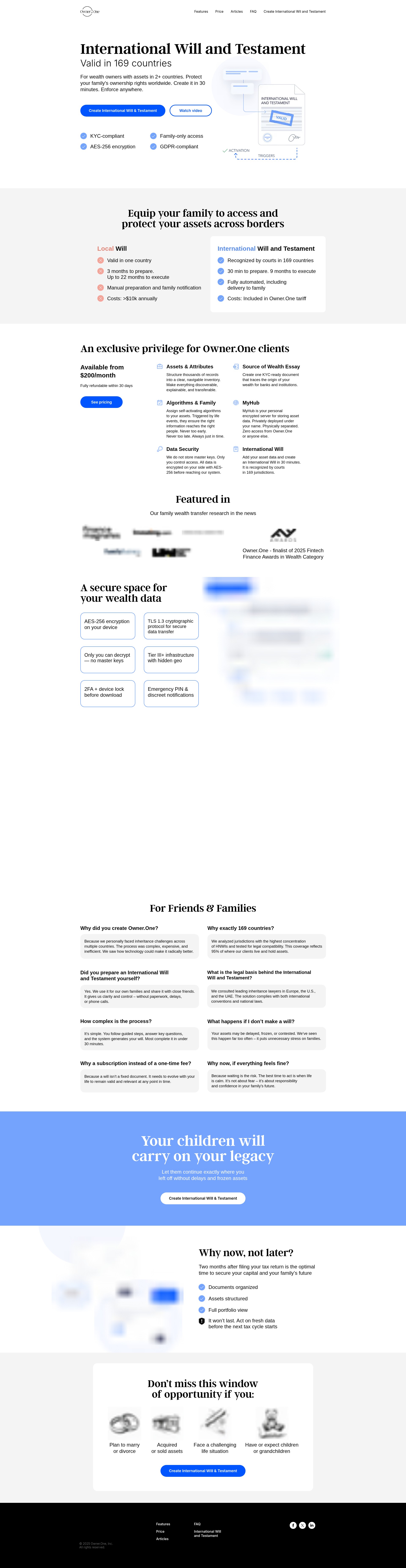 Landing Page