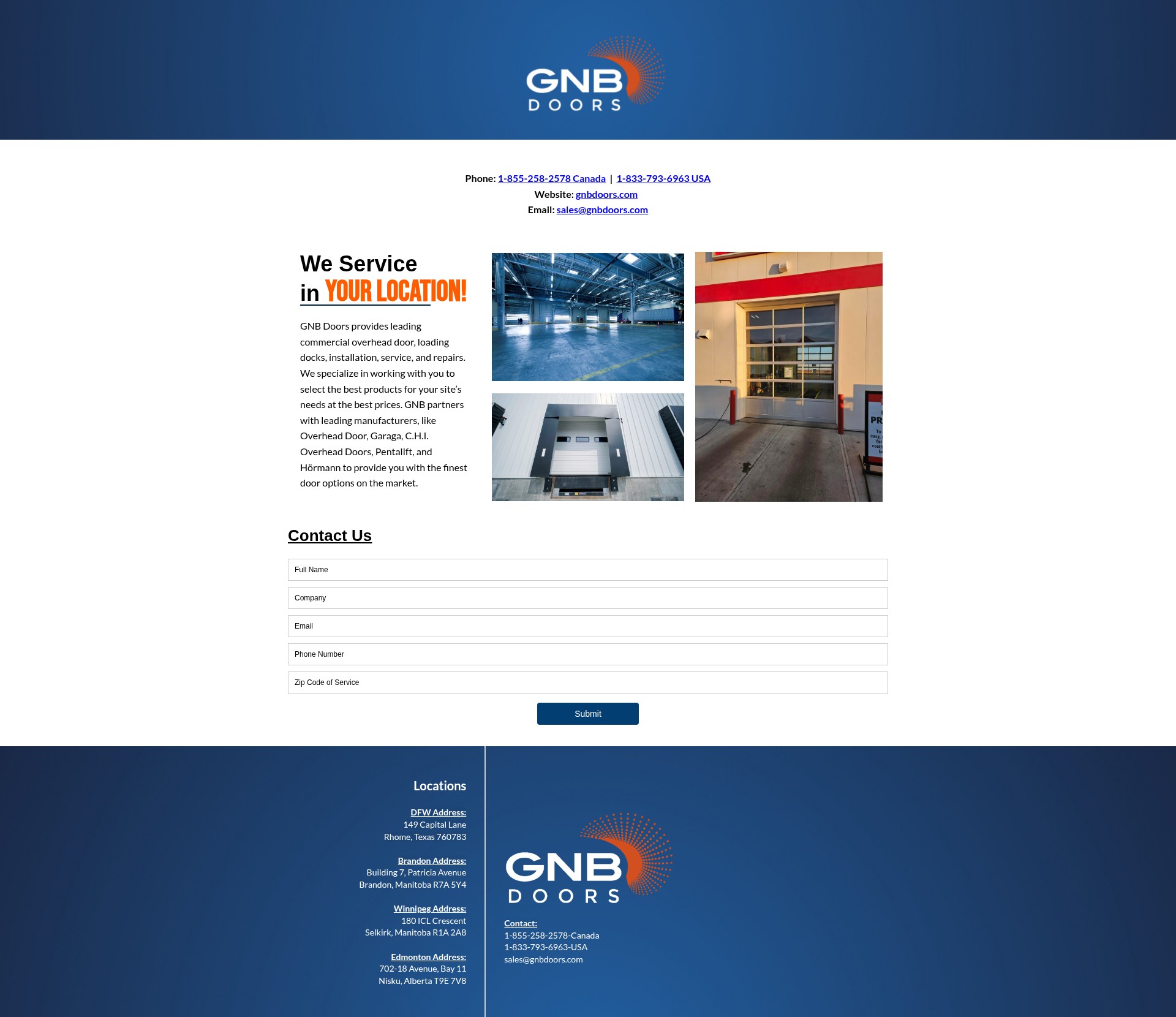 Landing Page