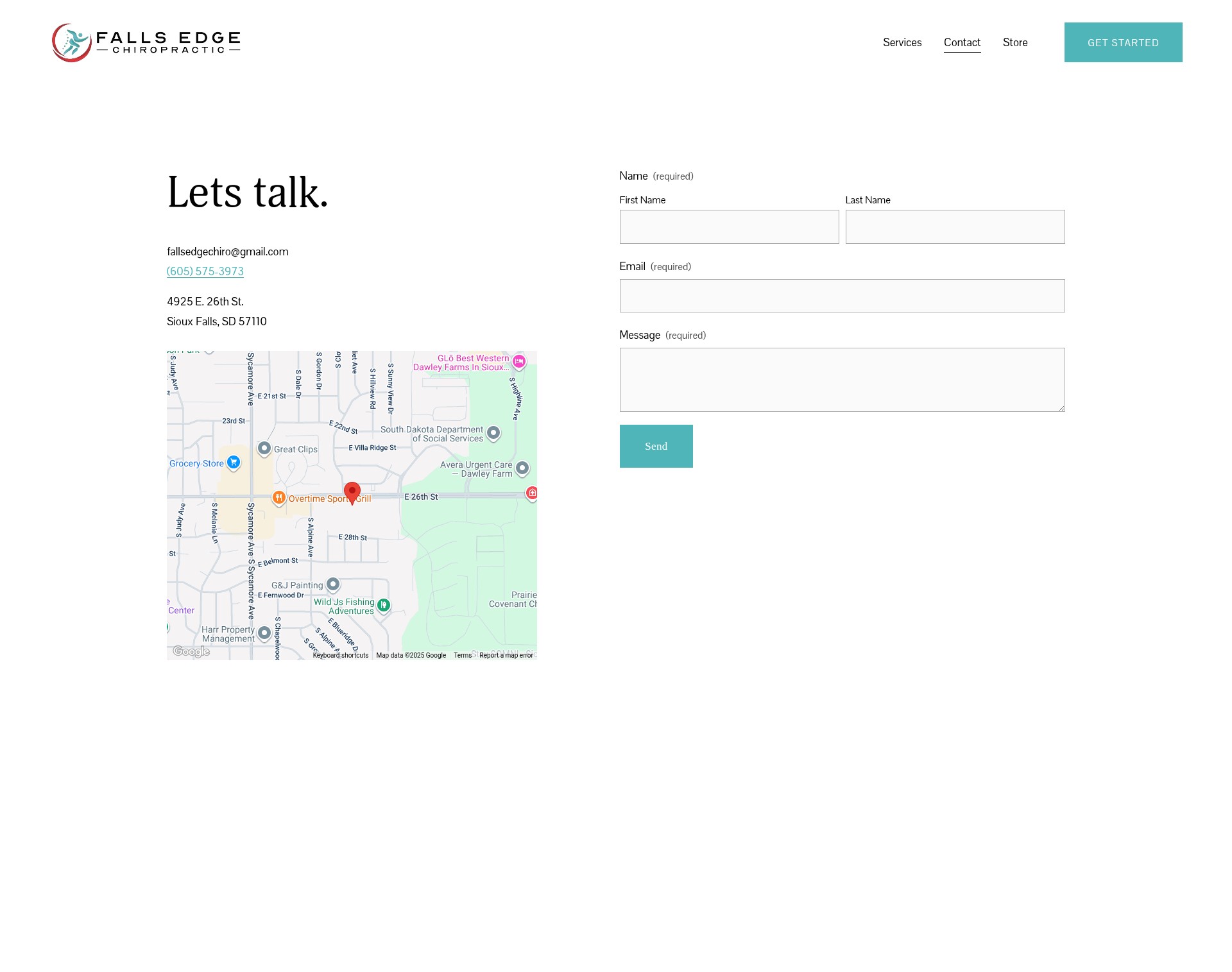 Landing Page