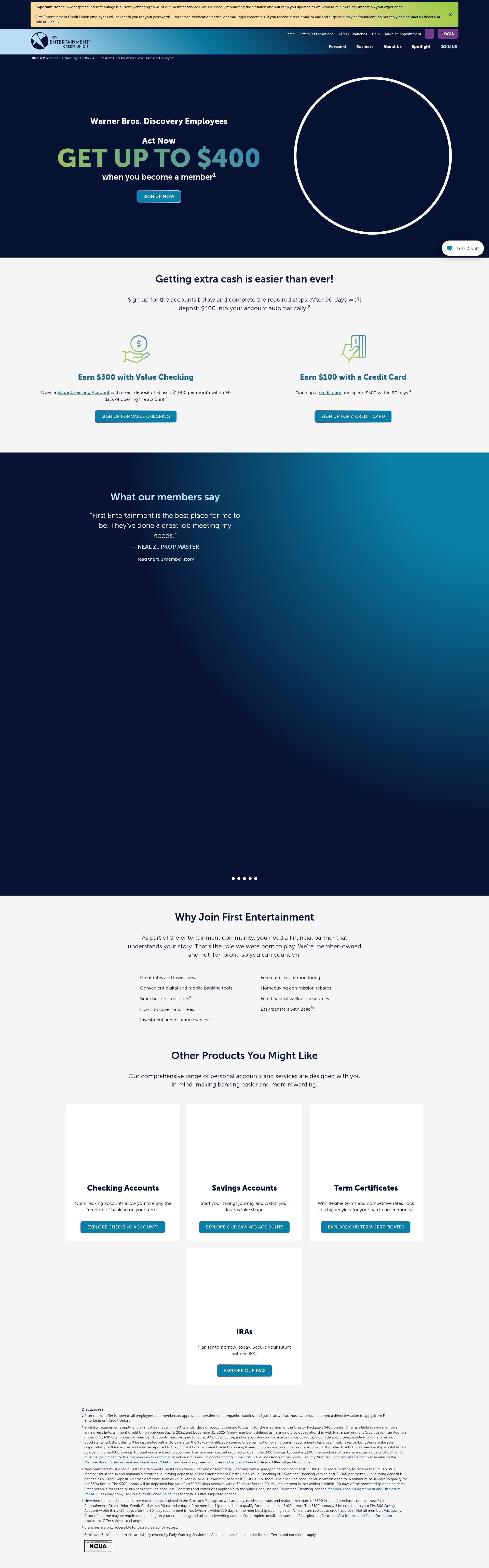 Landing Page