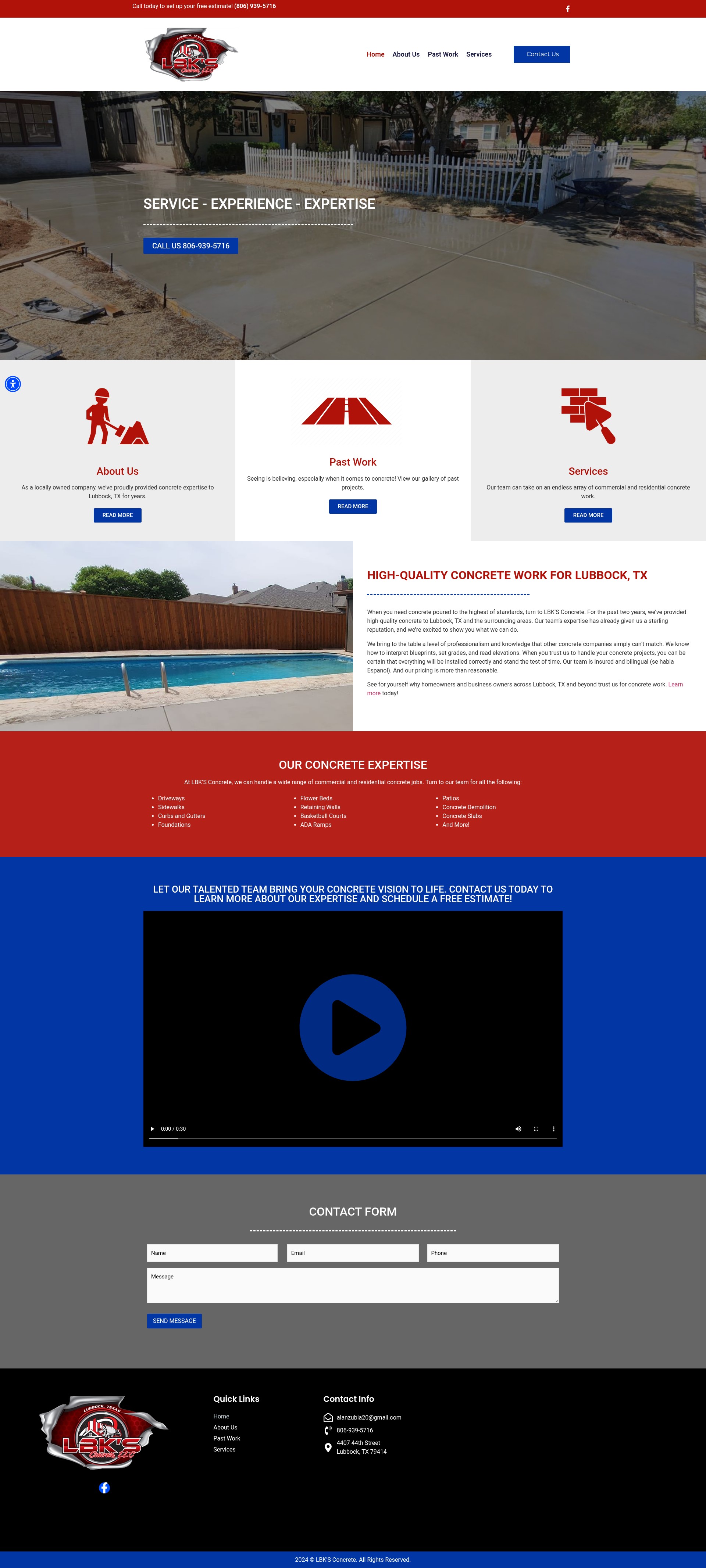 Landing Page
