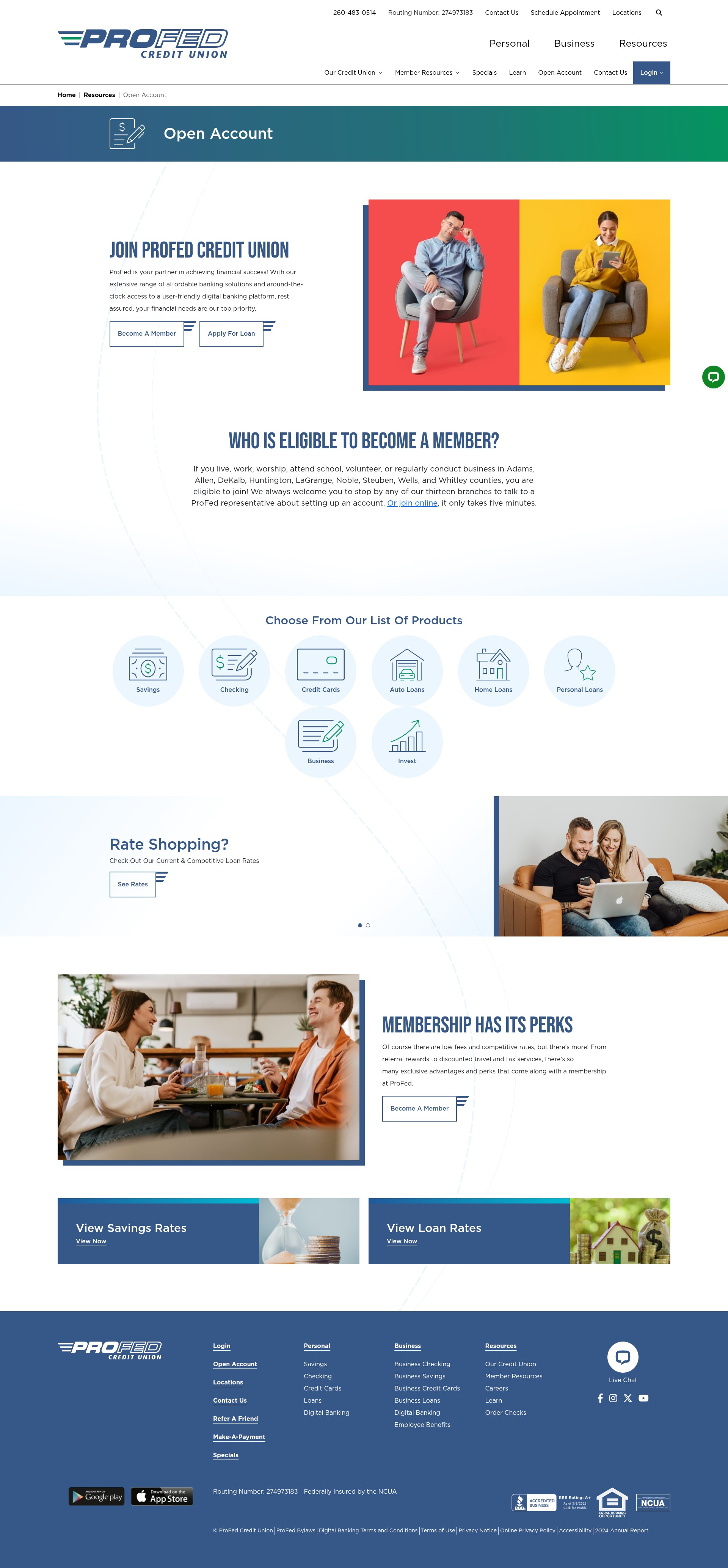 Landing Page