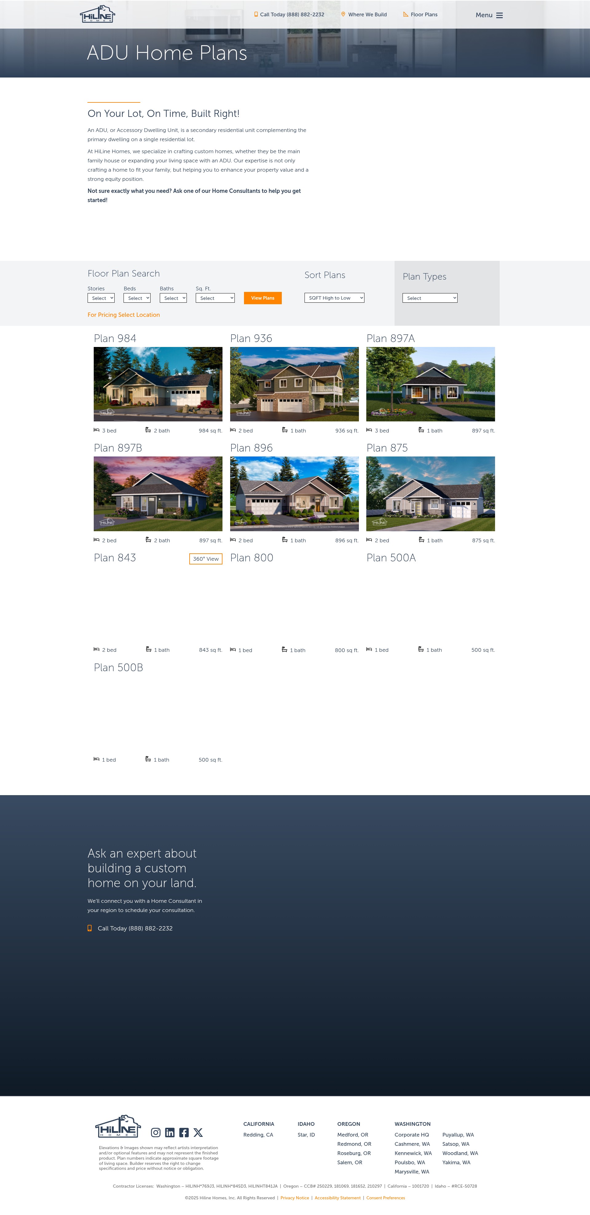 Landing Page