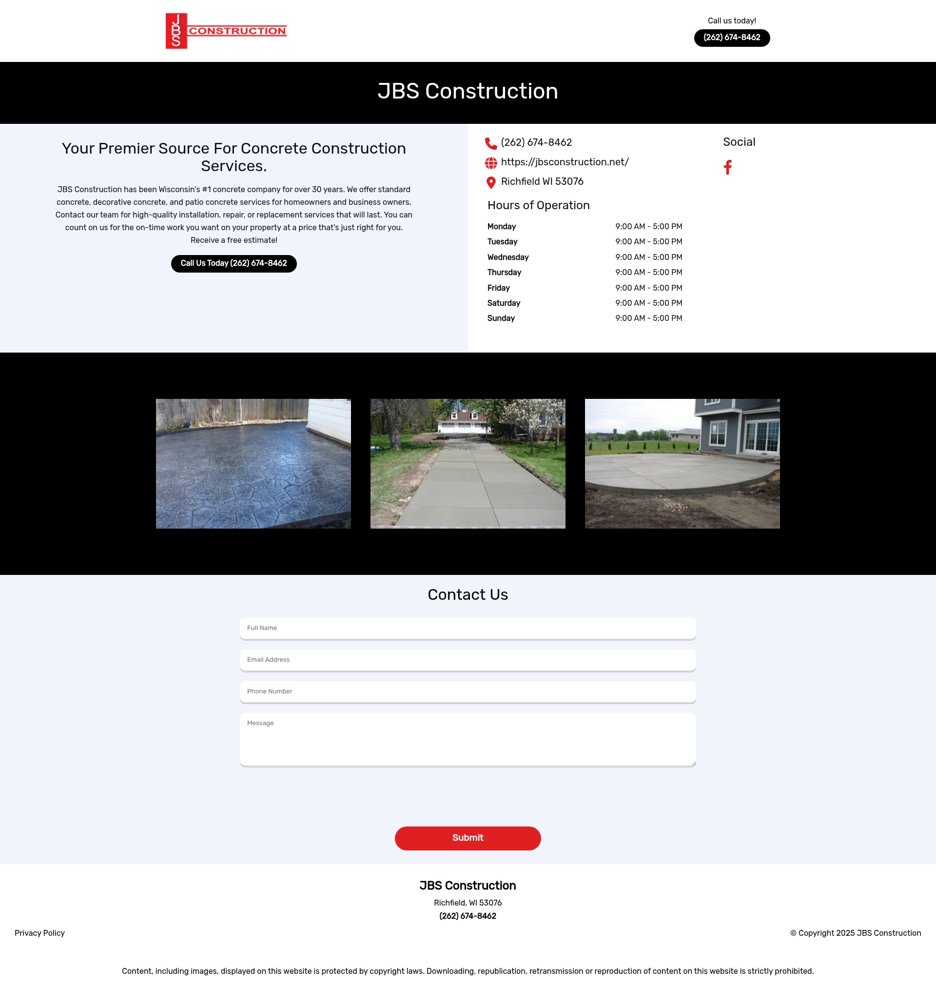 Landing Page