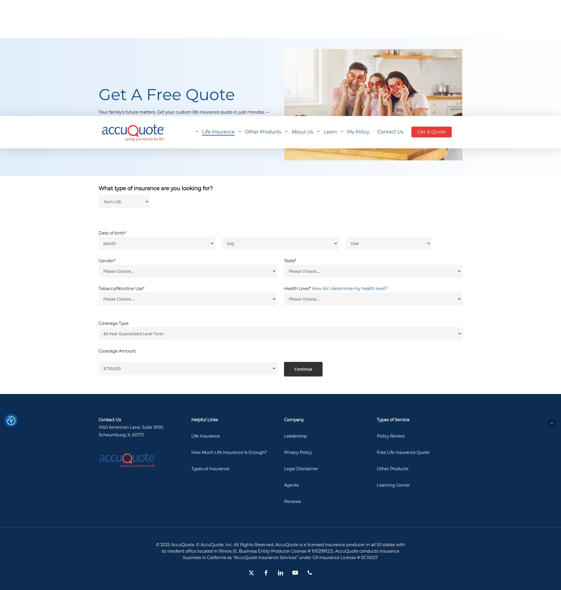 Landing Page