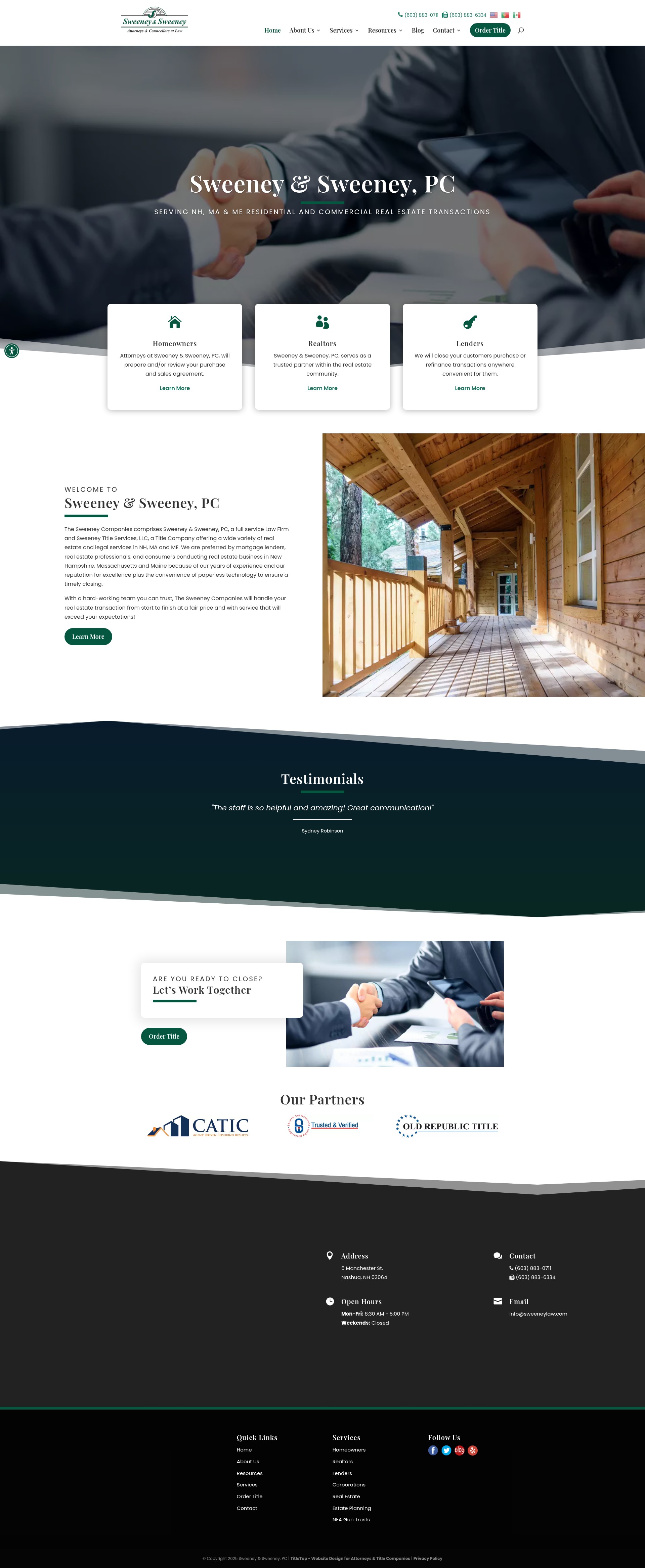 Landing Page
