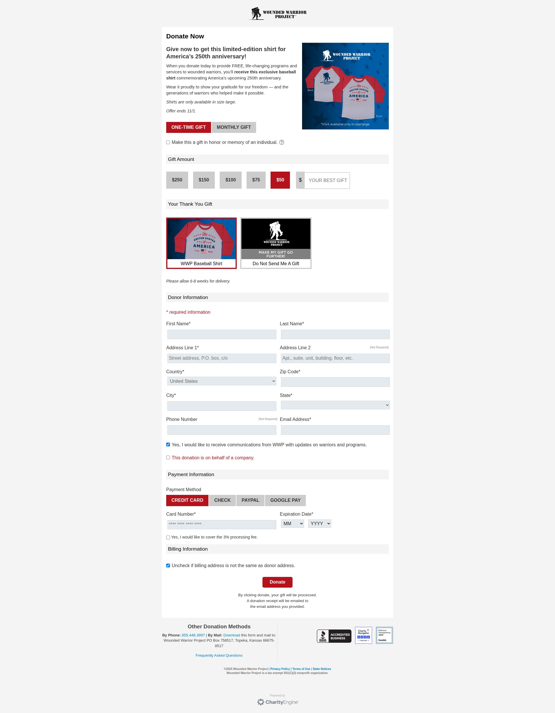 Landing Page
