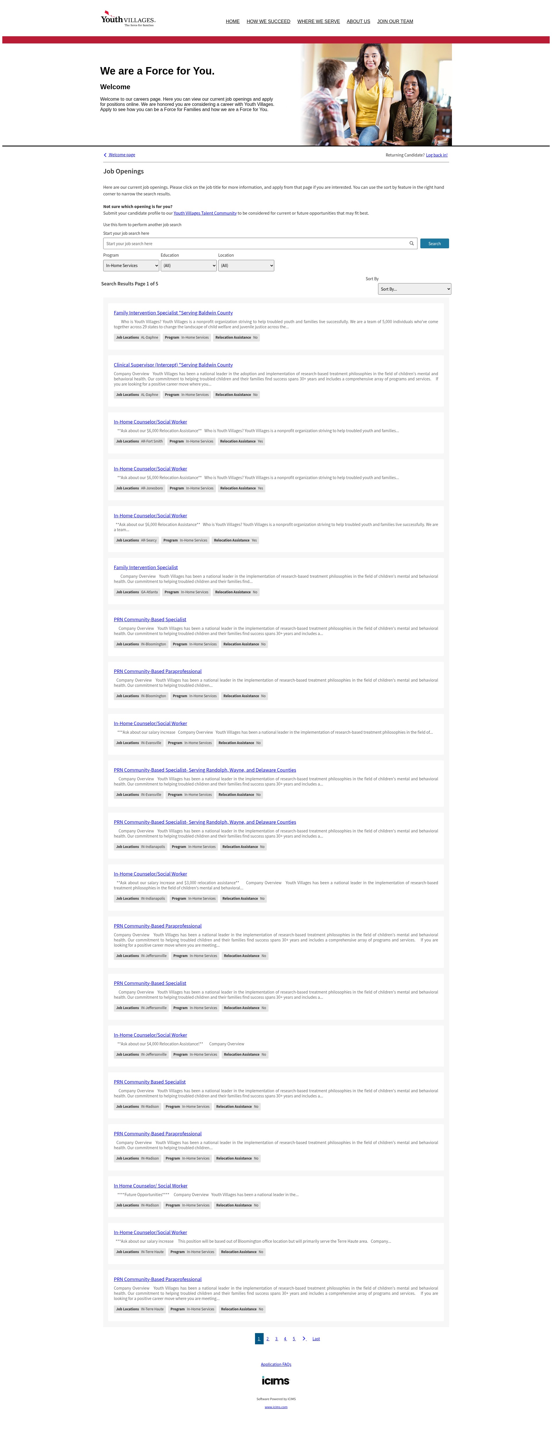 Landing Page