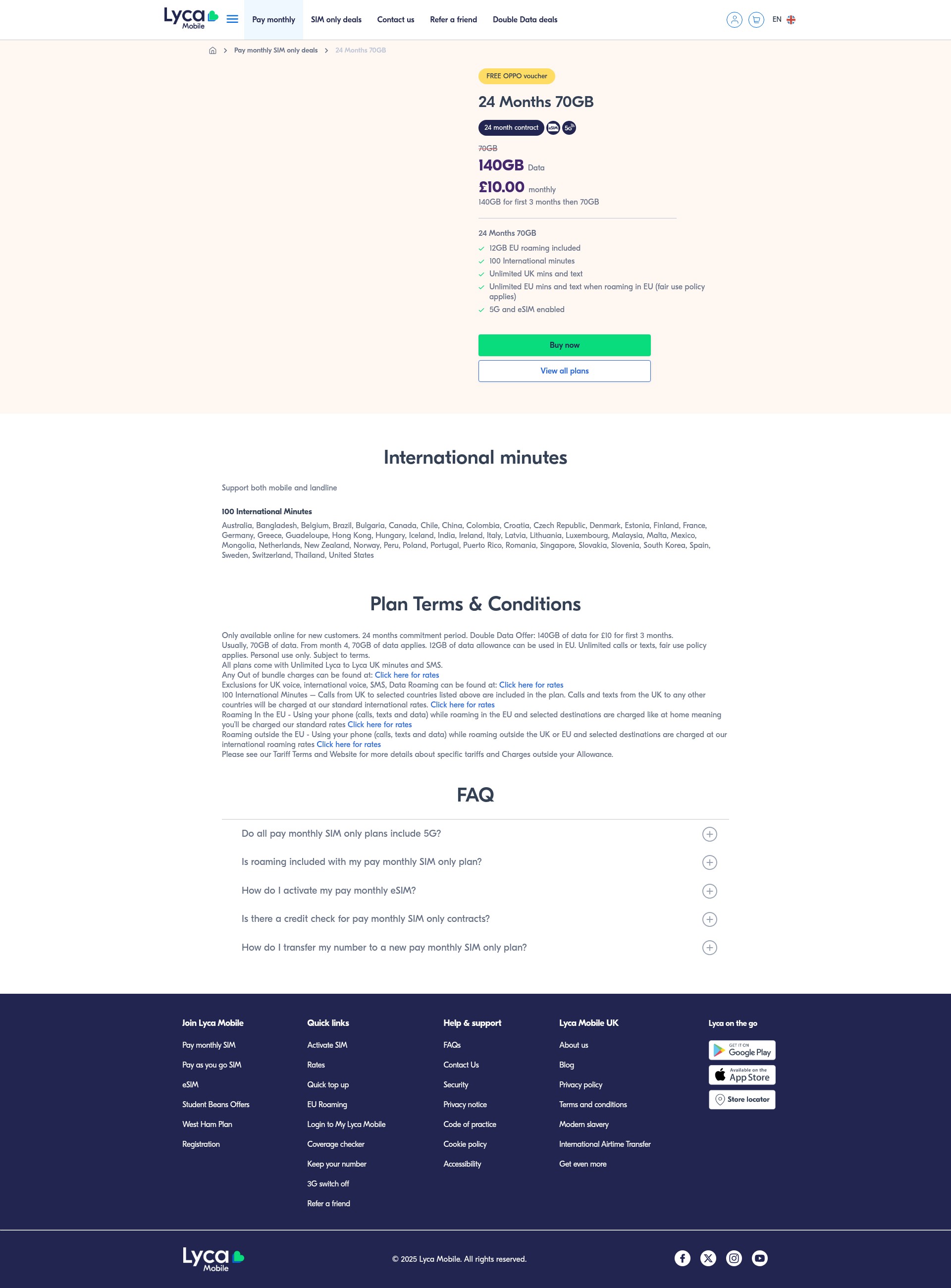 Landing Page