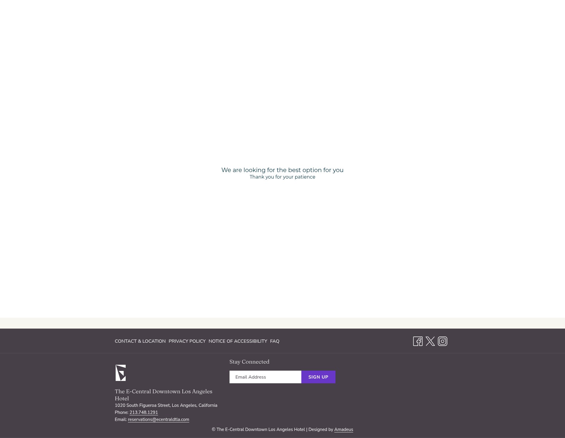 Landing Page