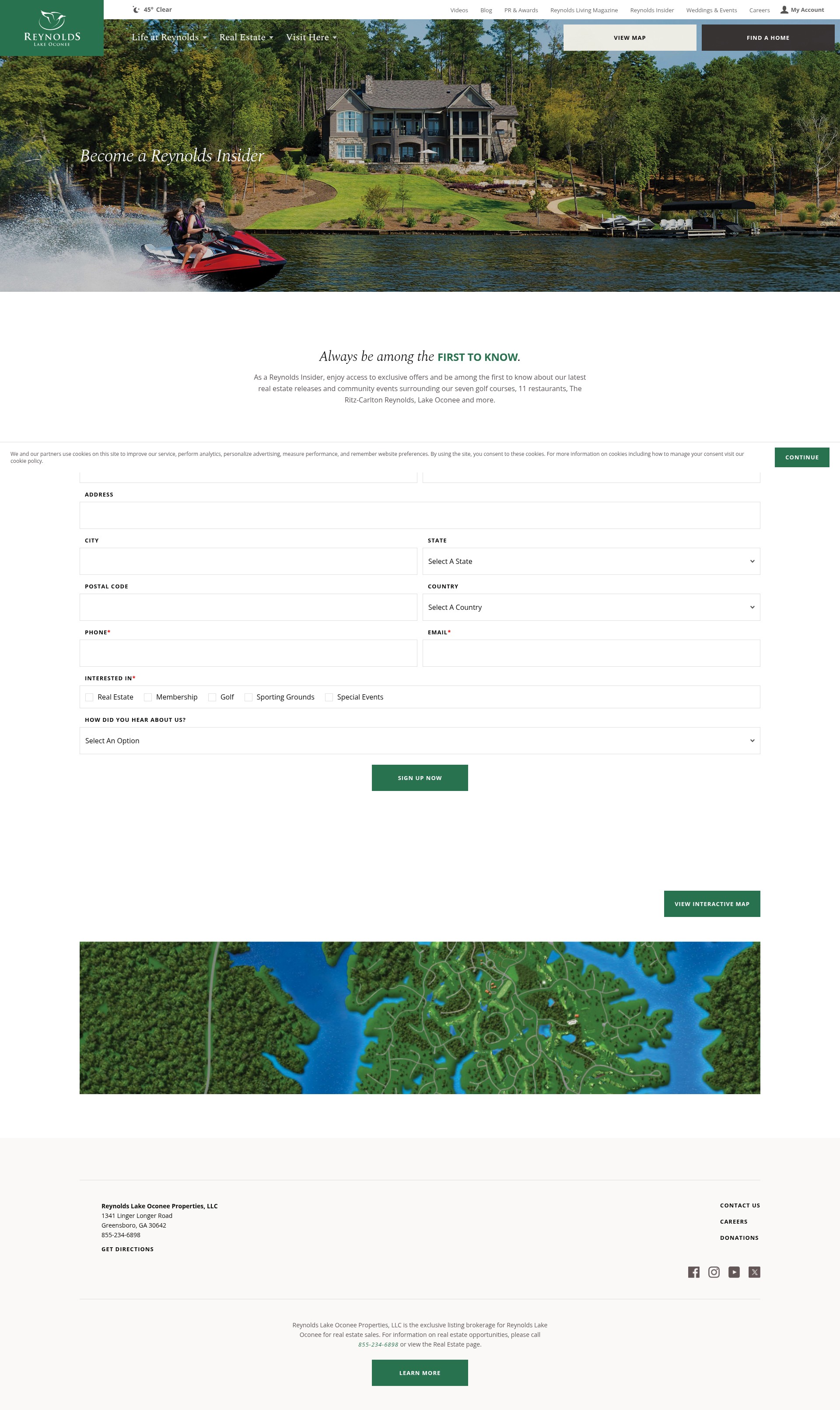 Landing Page