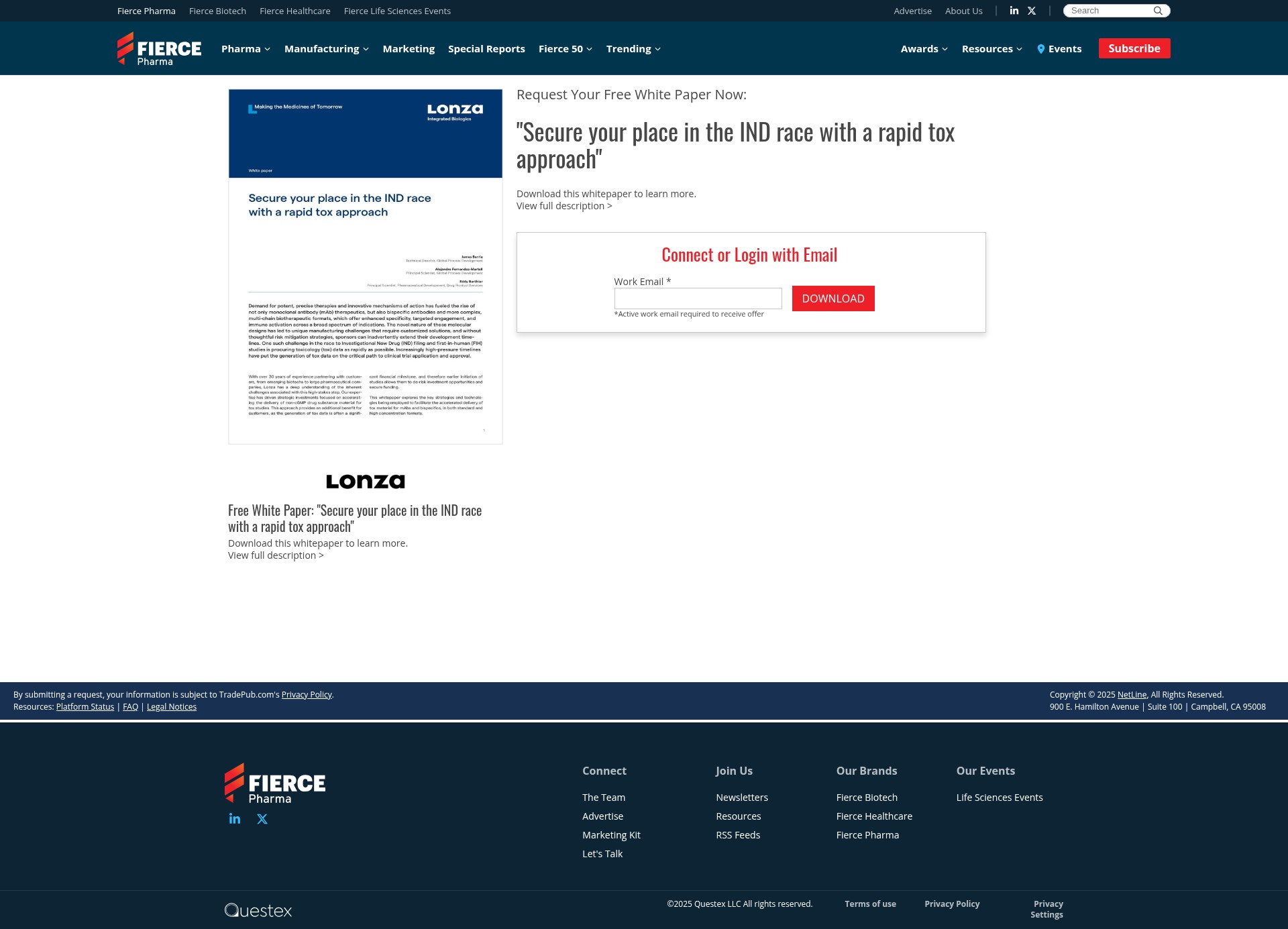 Landing Page