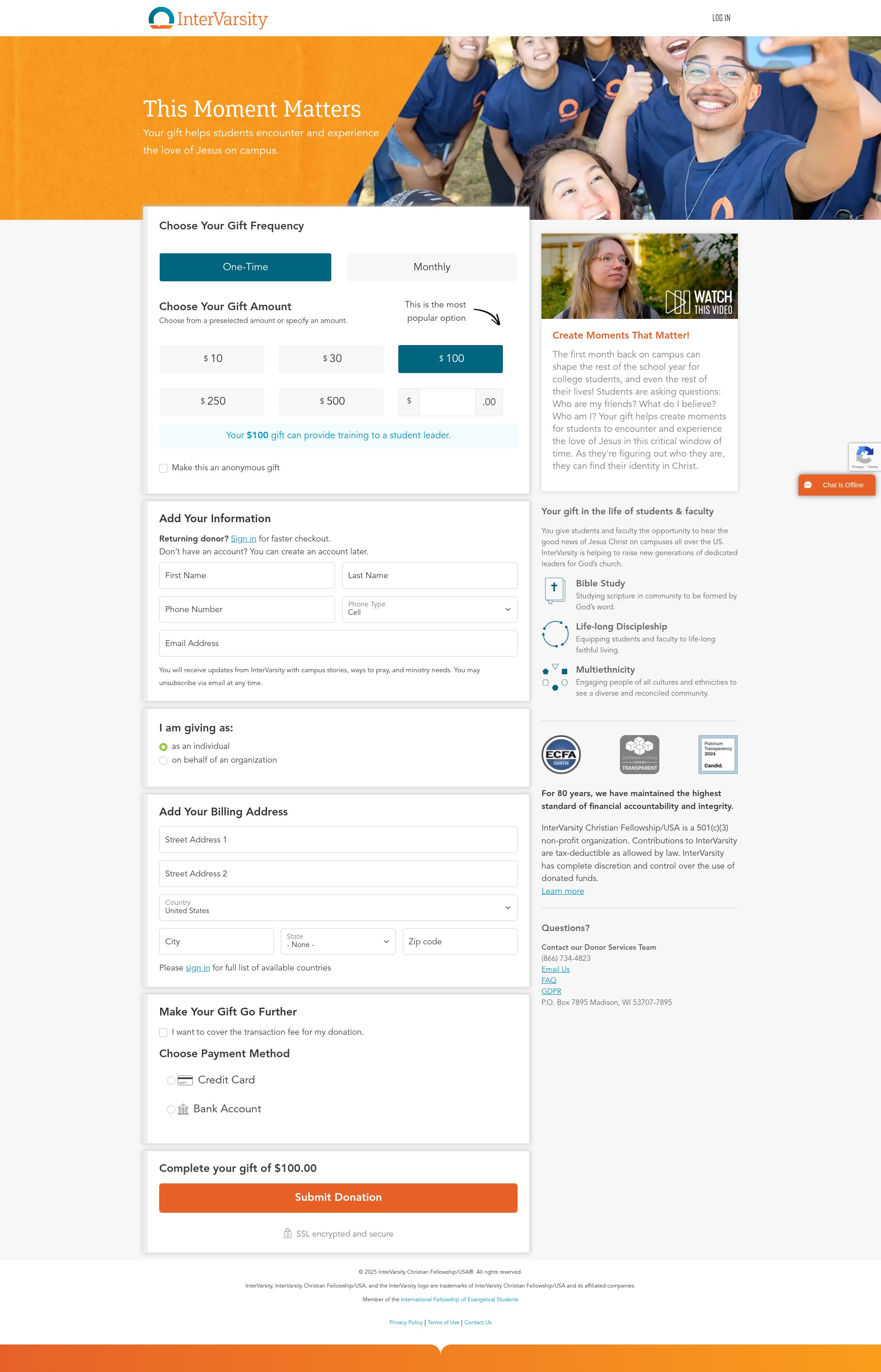 Landing Page