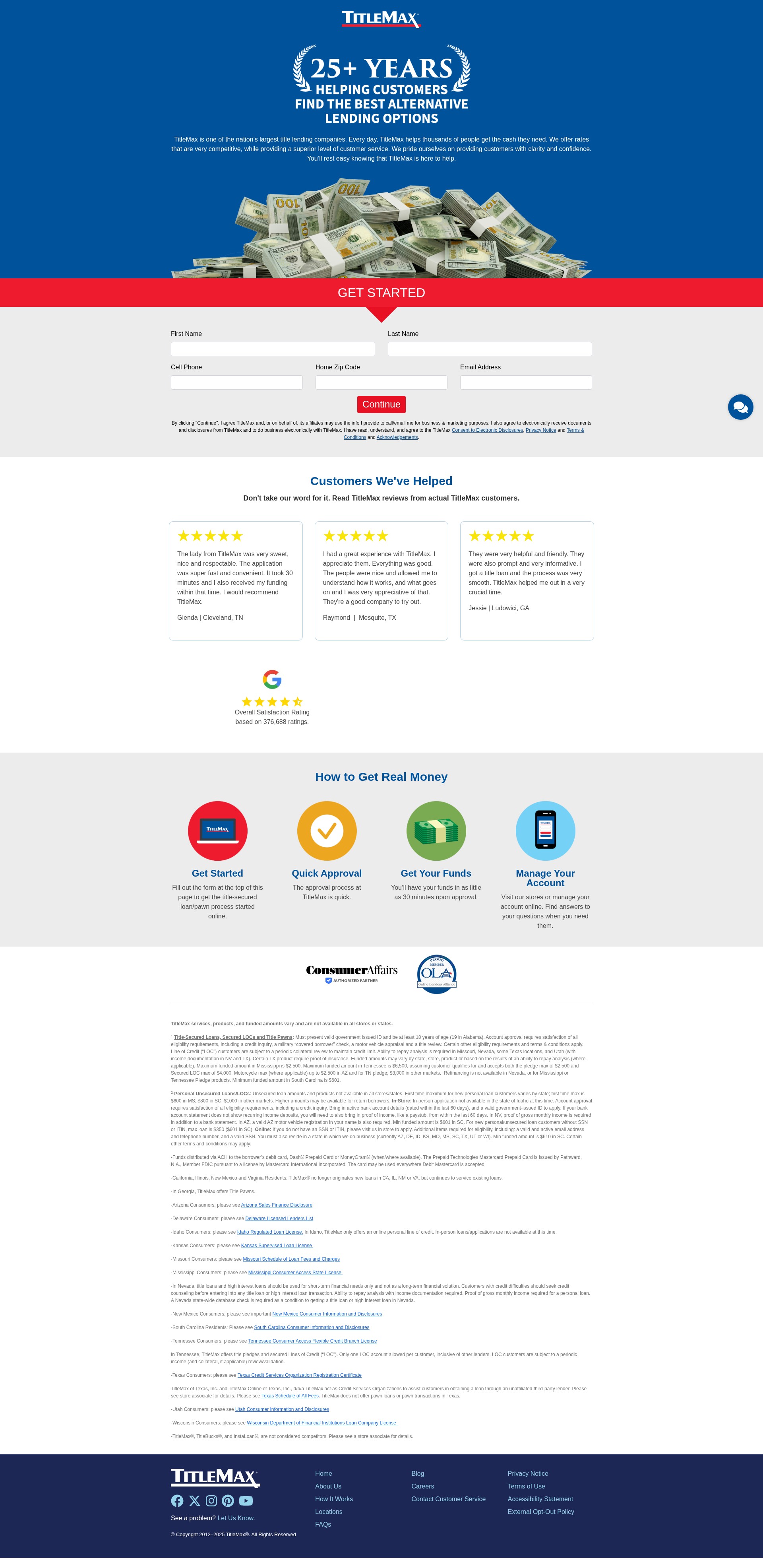 Landing Page