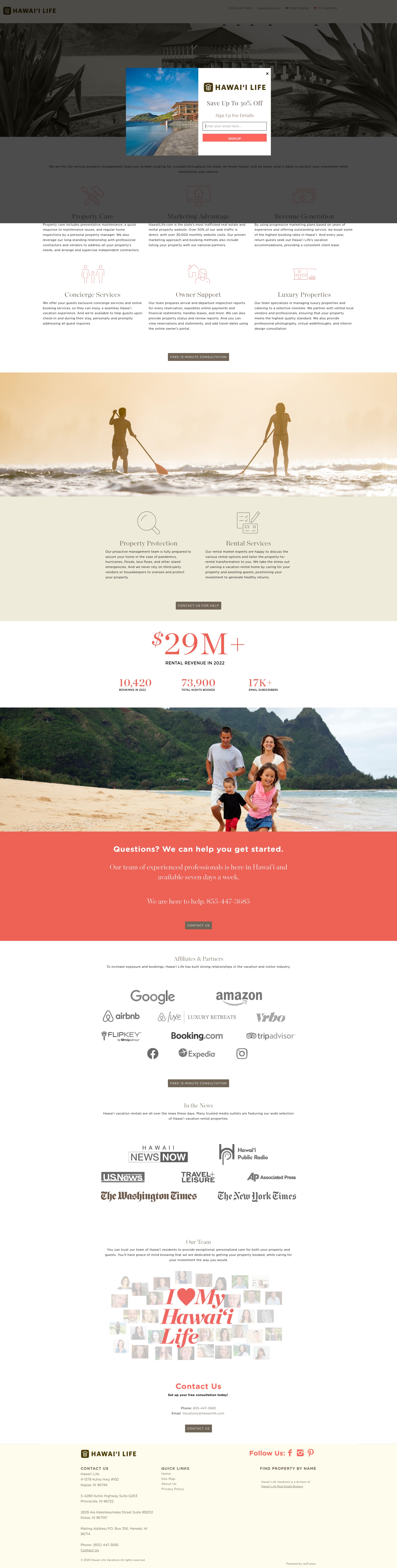 Landing Page