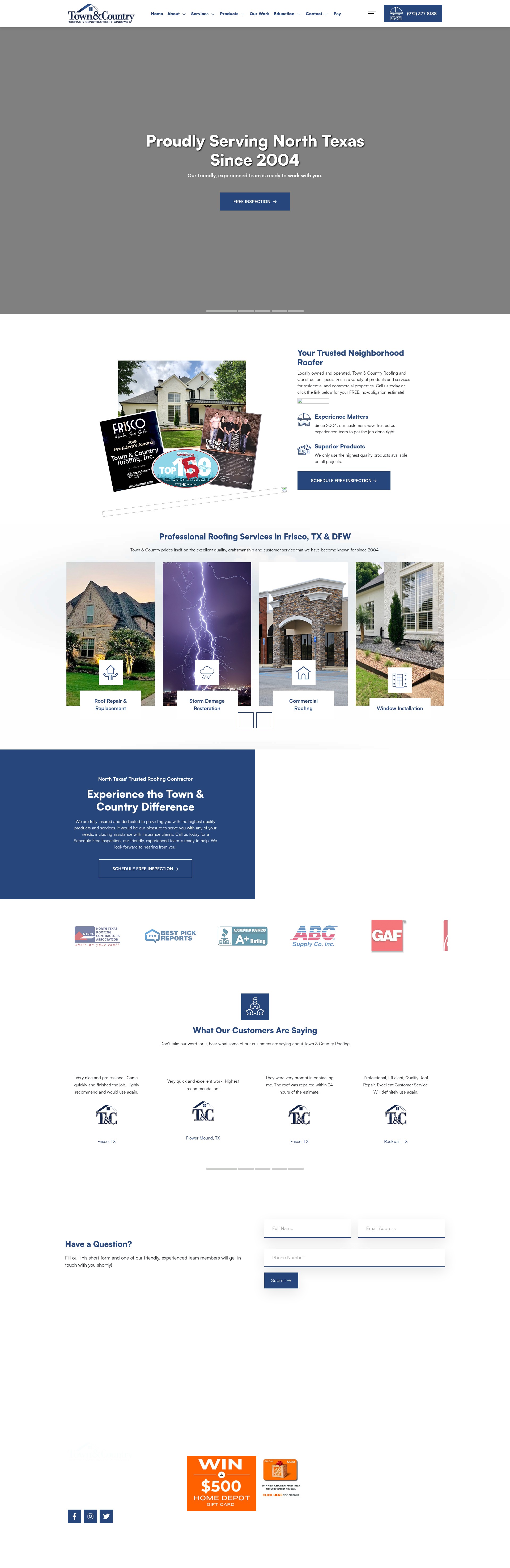 Landing Page