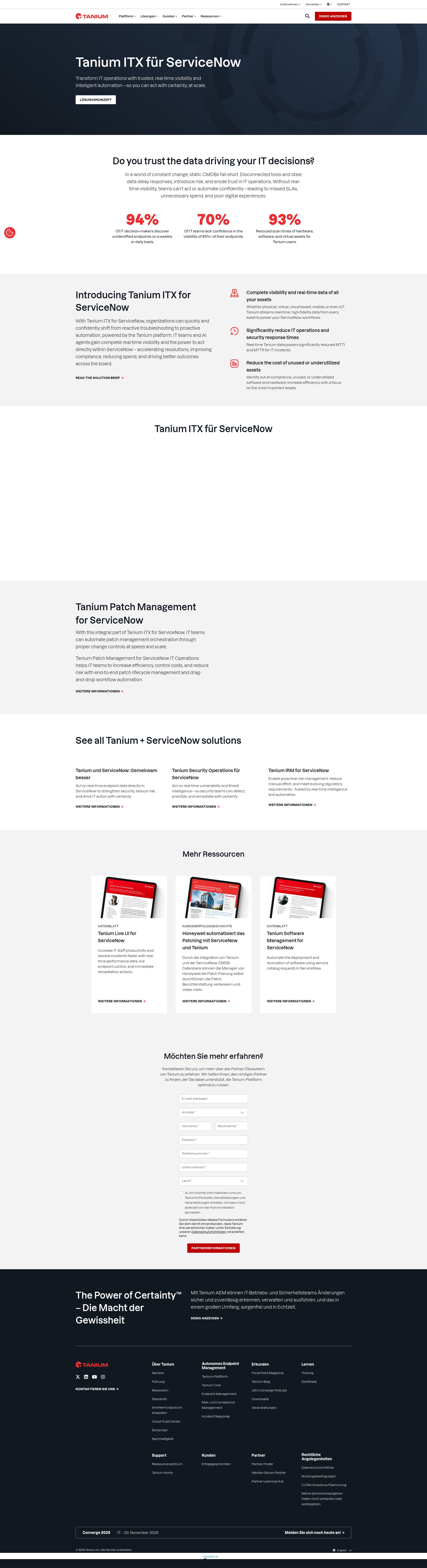 Landing Page