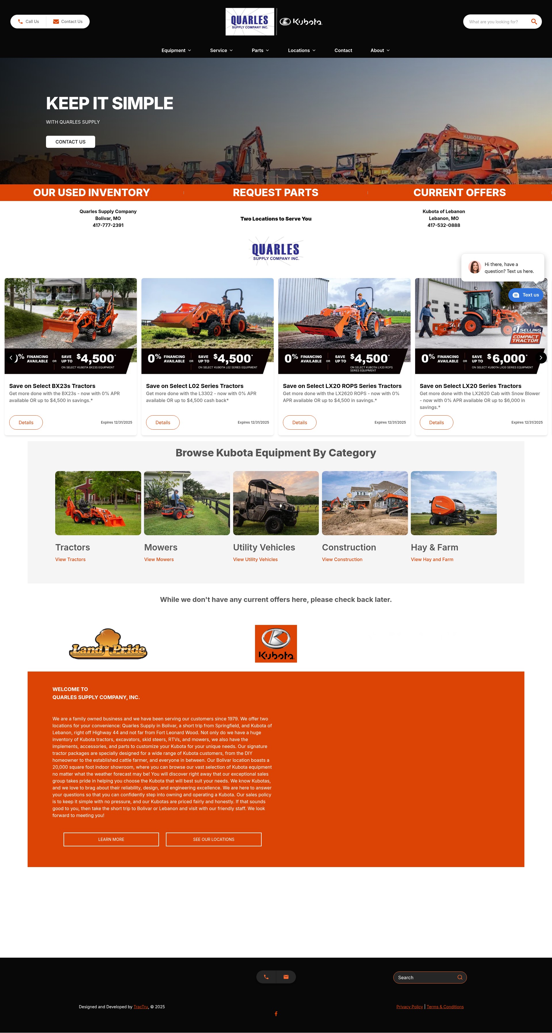 Landing Page