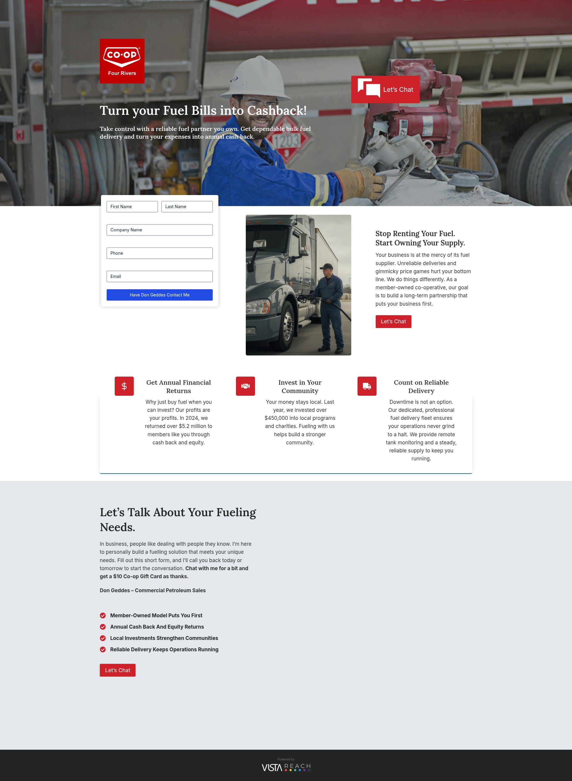 Landing Page