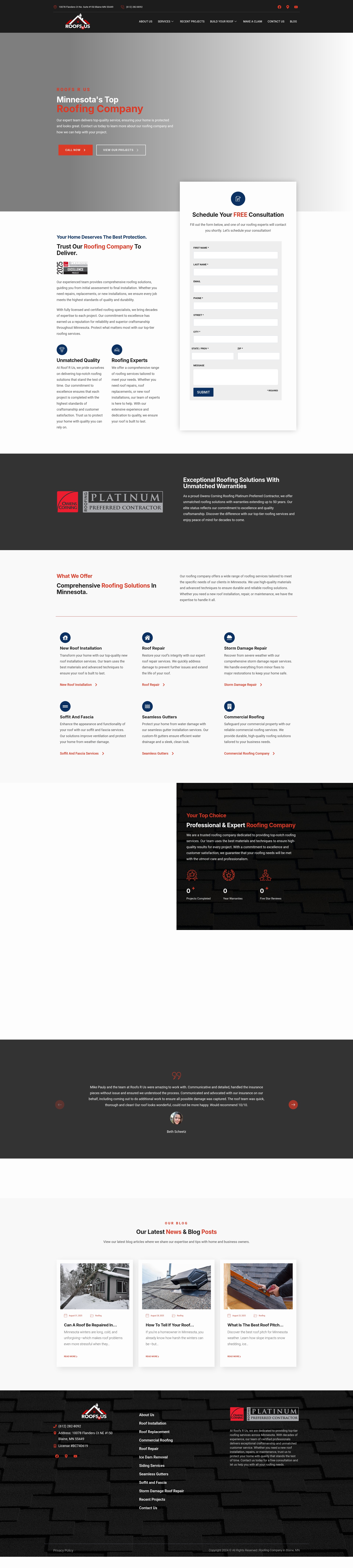 Landing Page