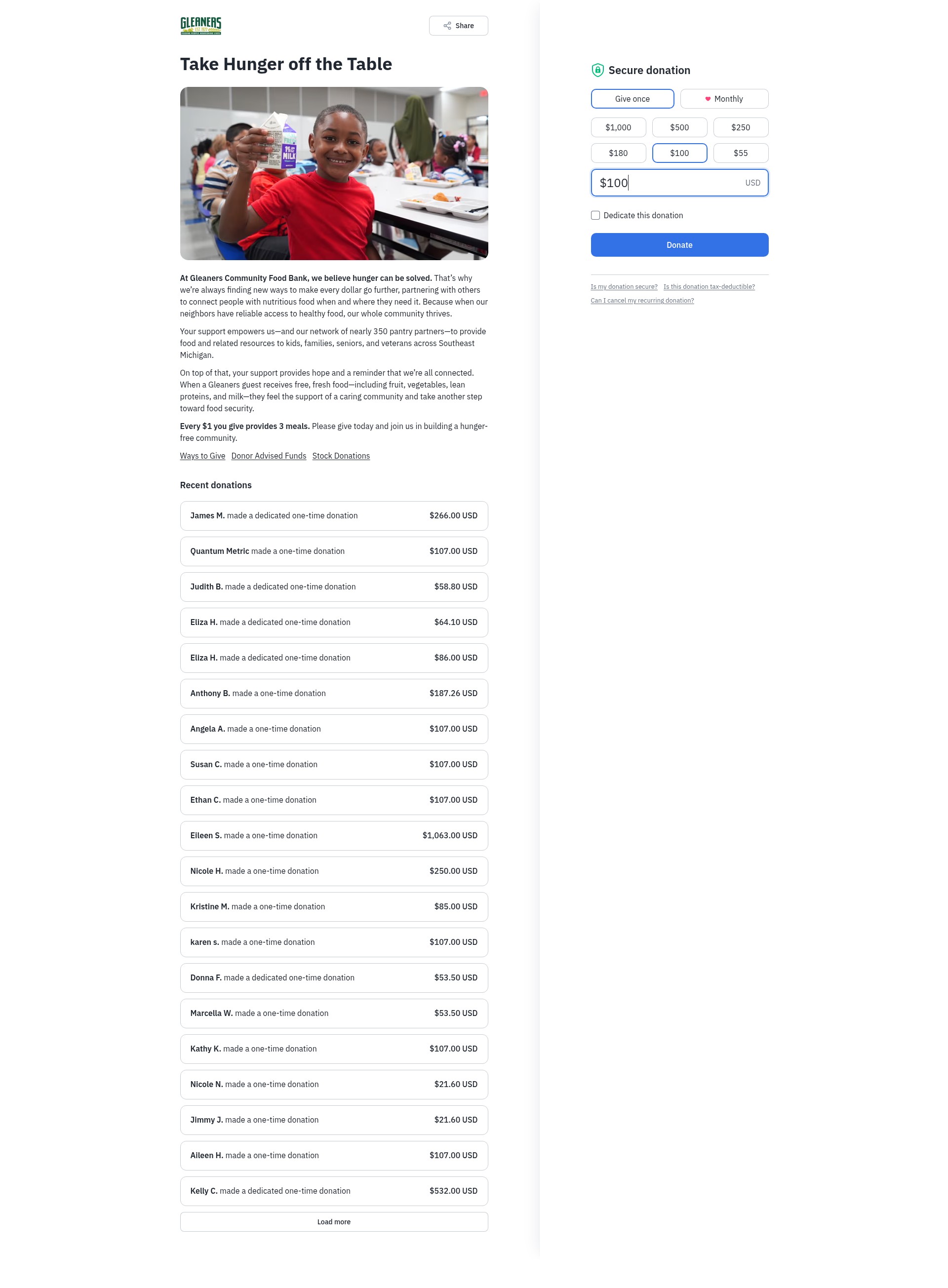 Landing Page