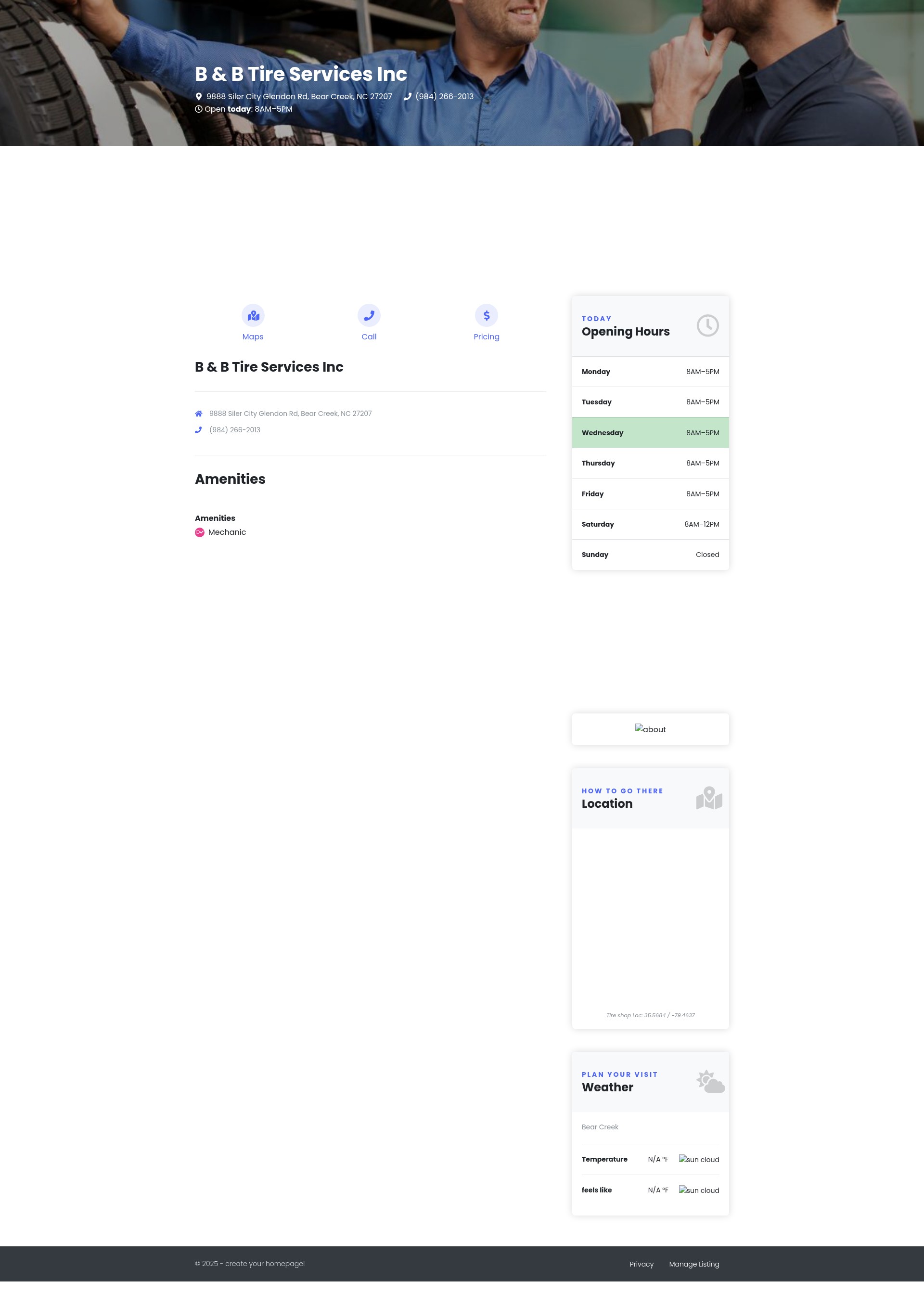 Landing Page