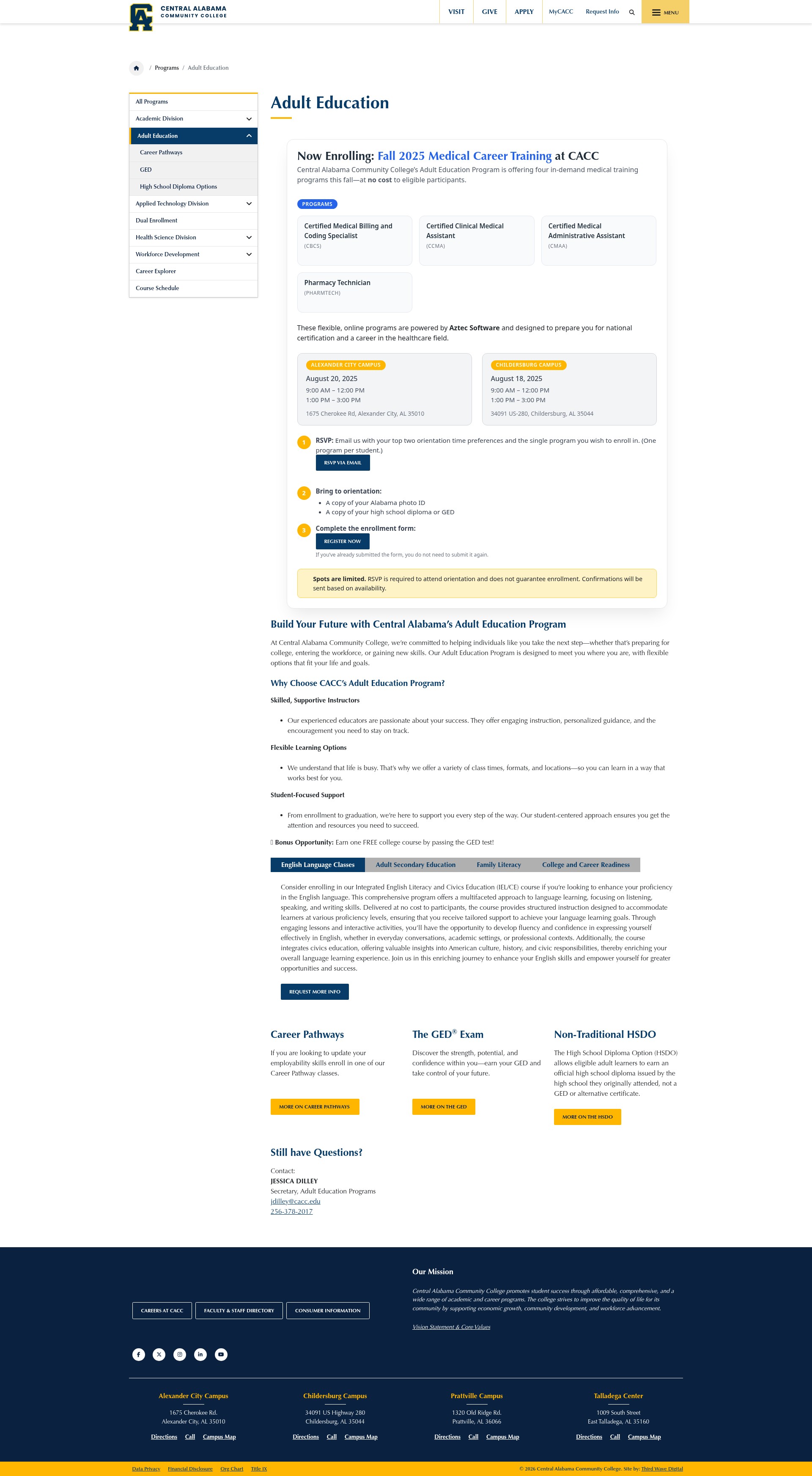 Landing Page