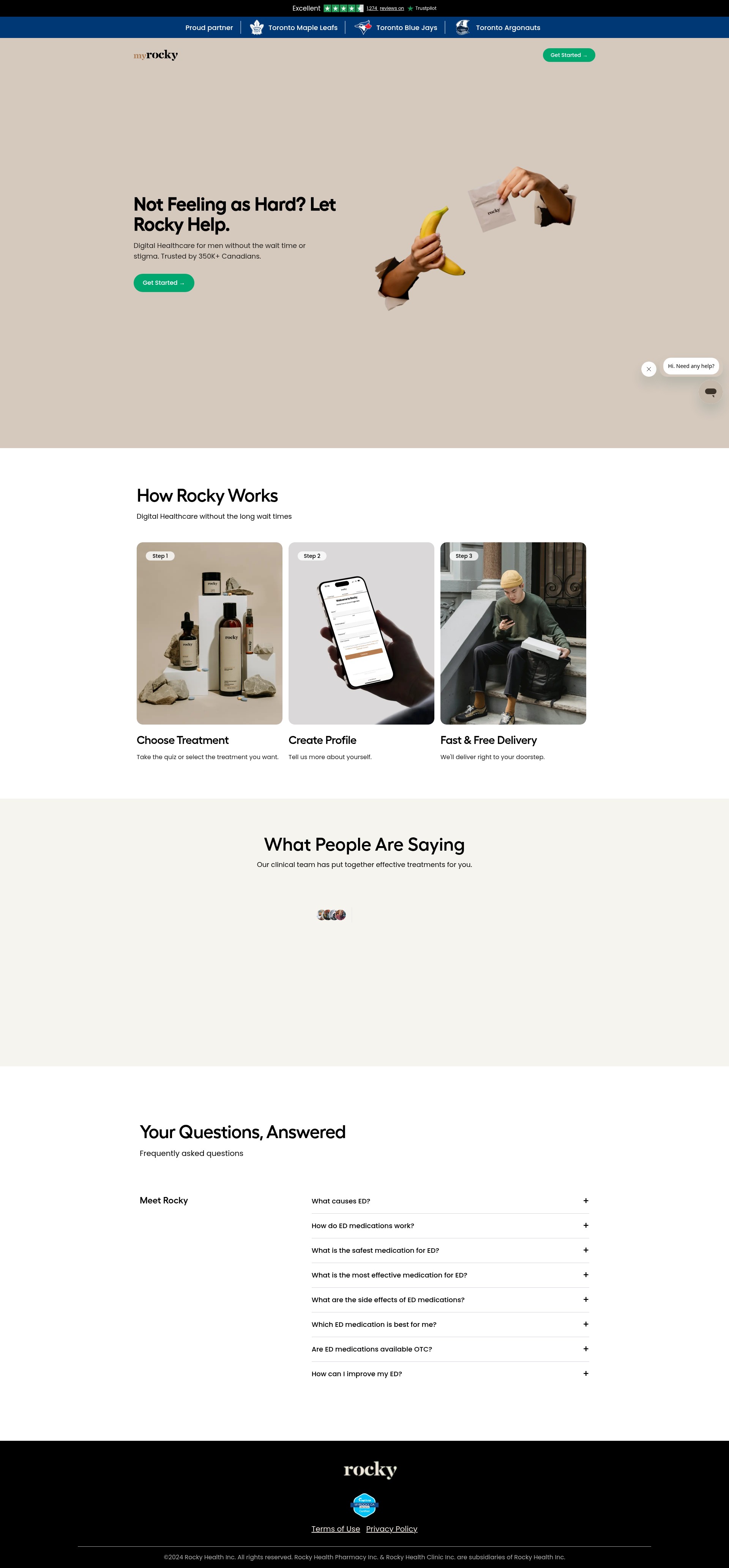 Landing Page