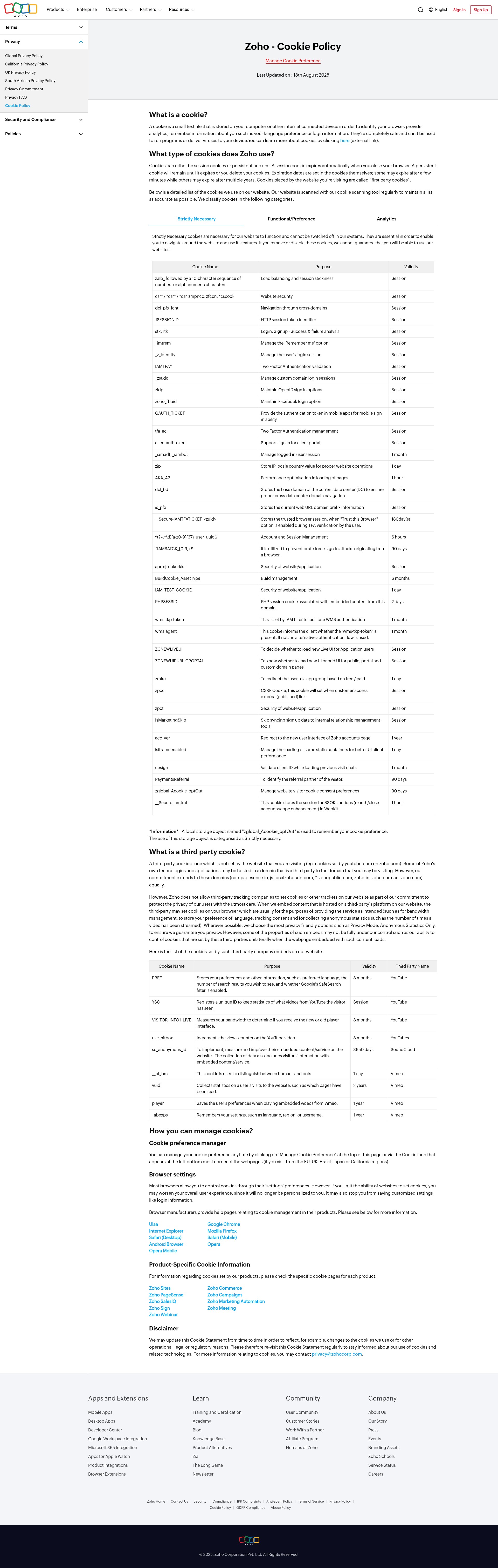 Landing Page