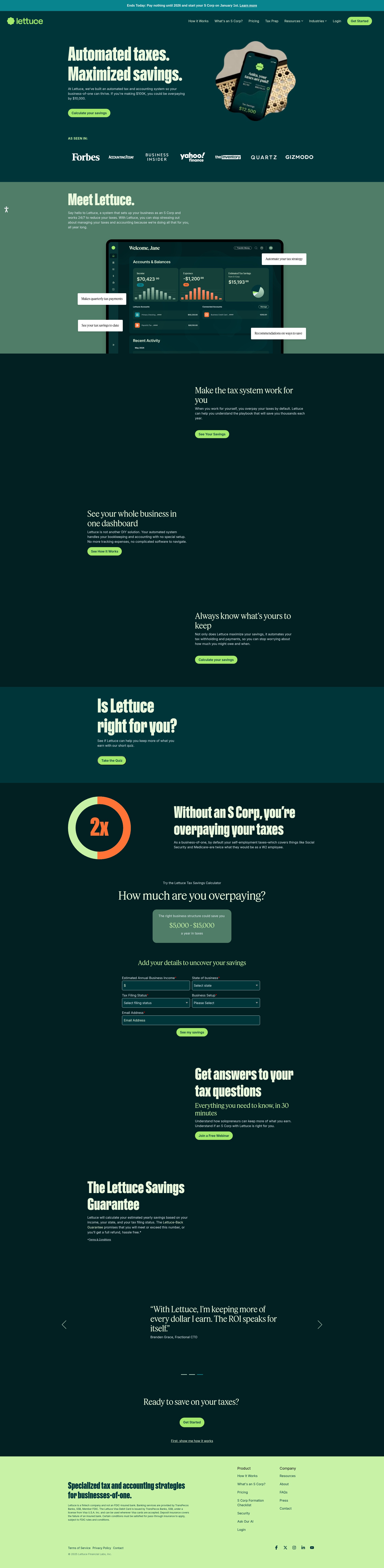 Landing Page