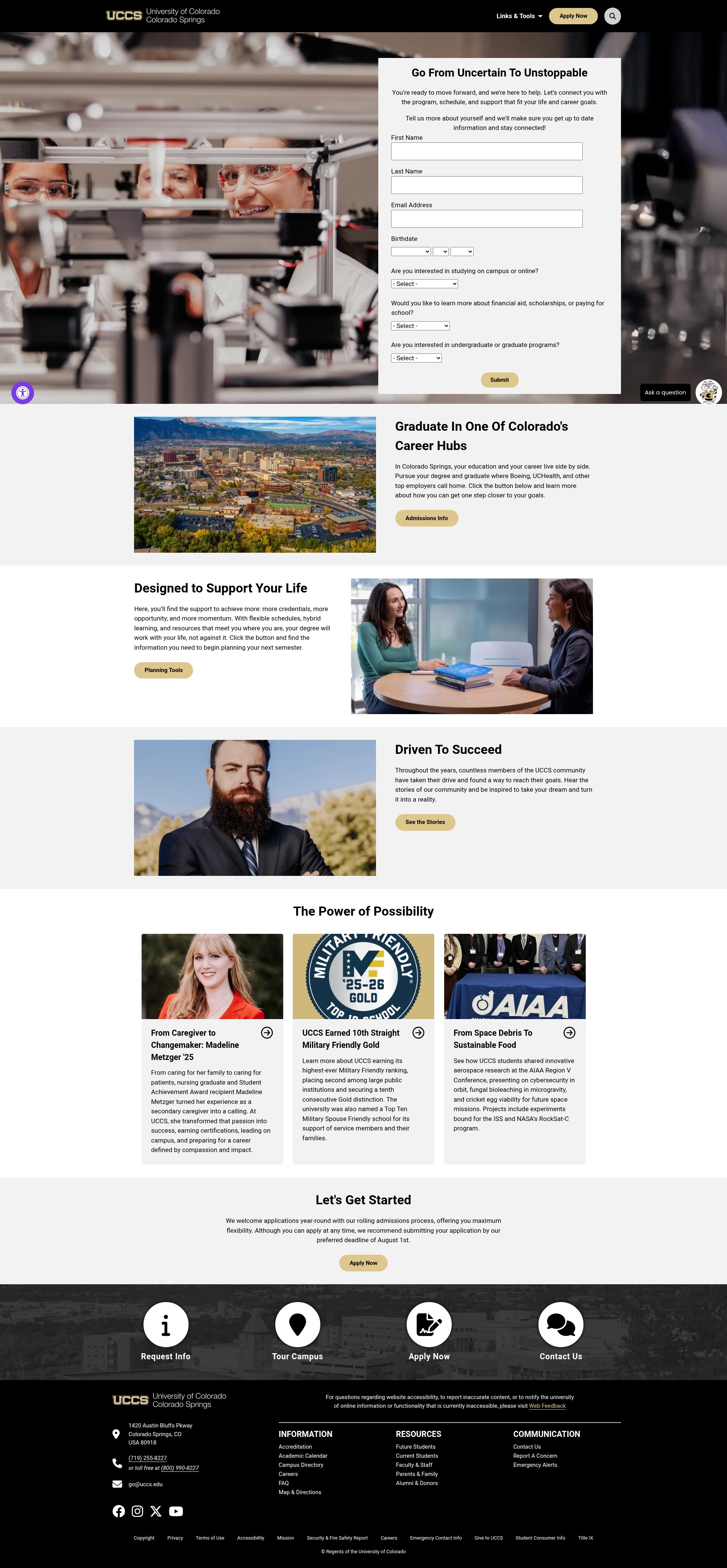 Landing Page