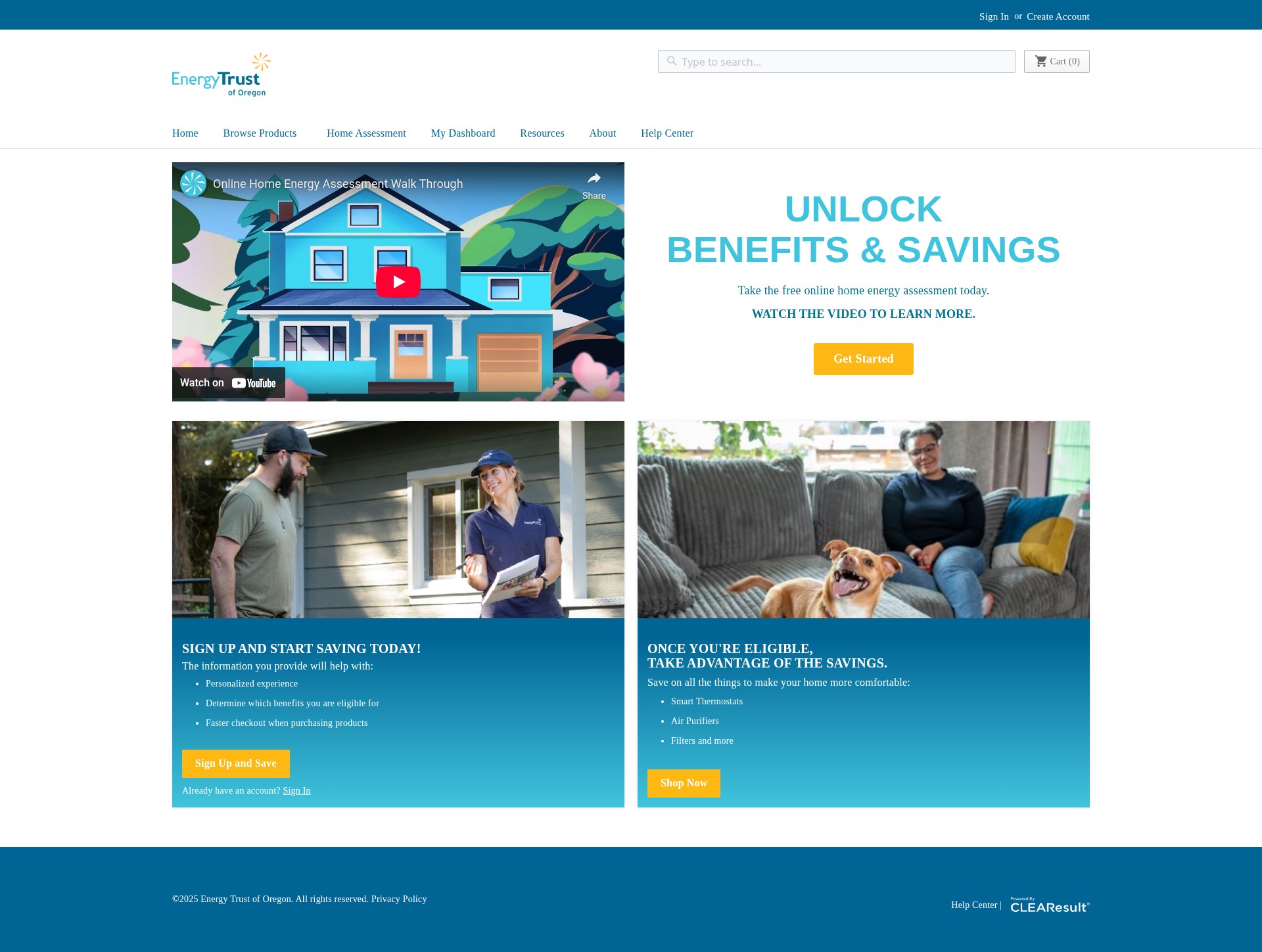 Landing Page