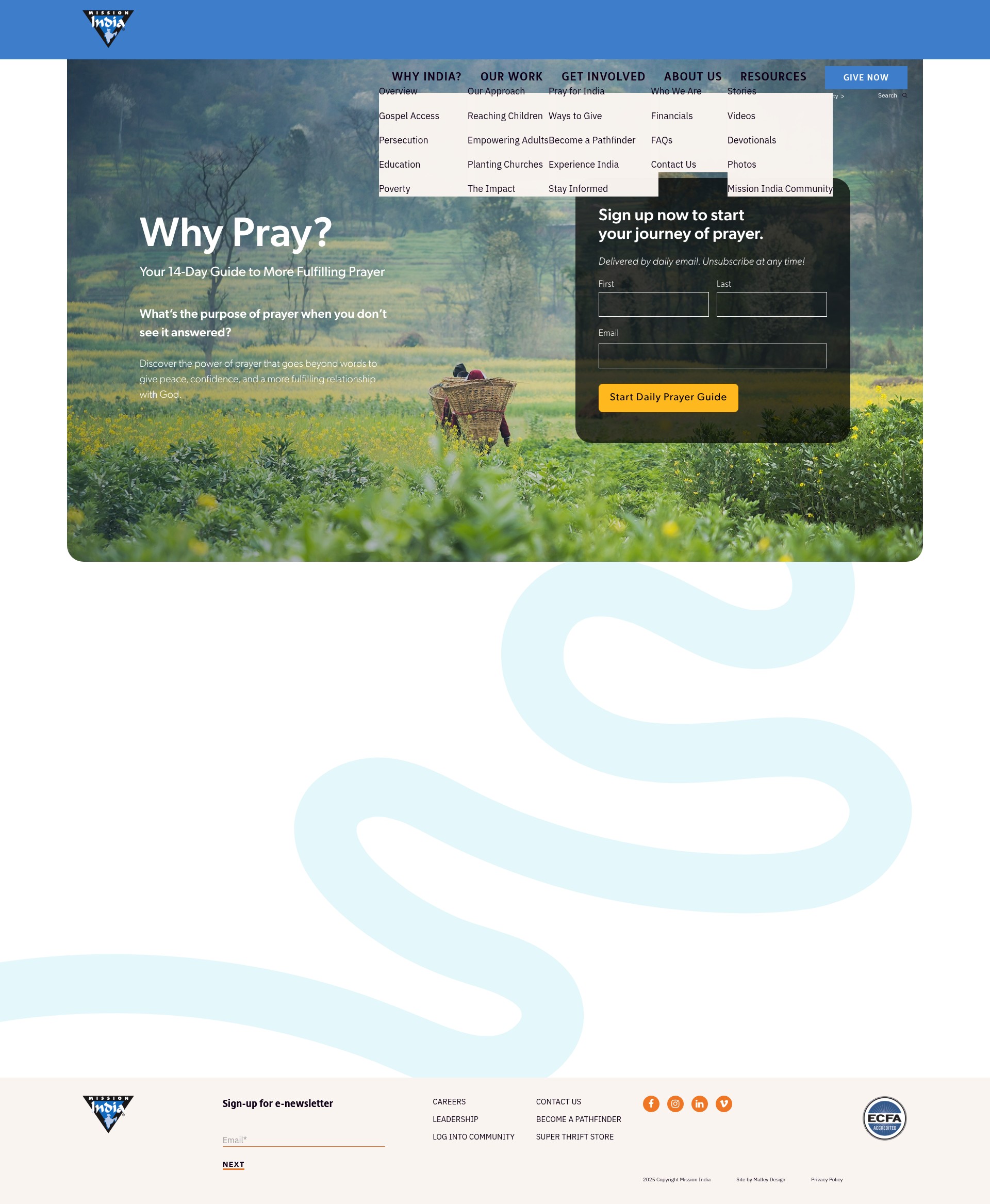 Landing Page