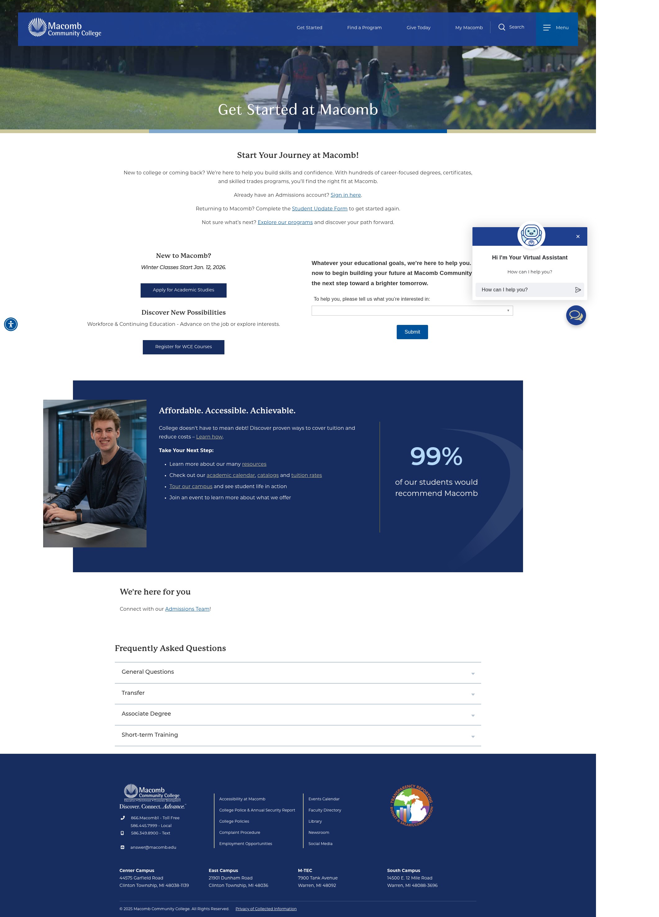 Landing Page