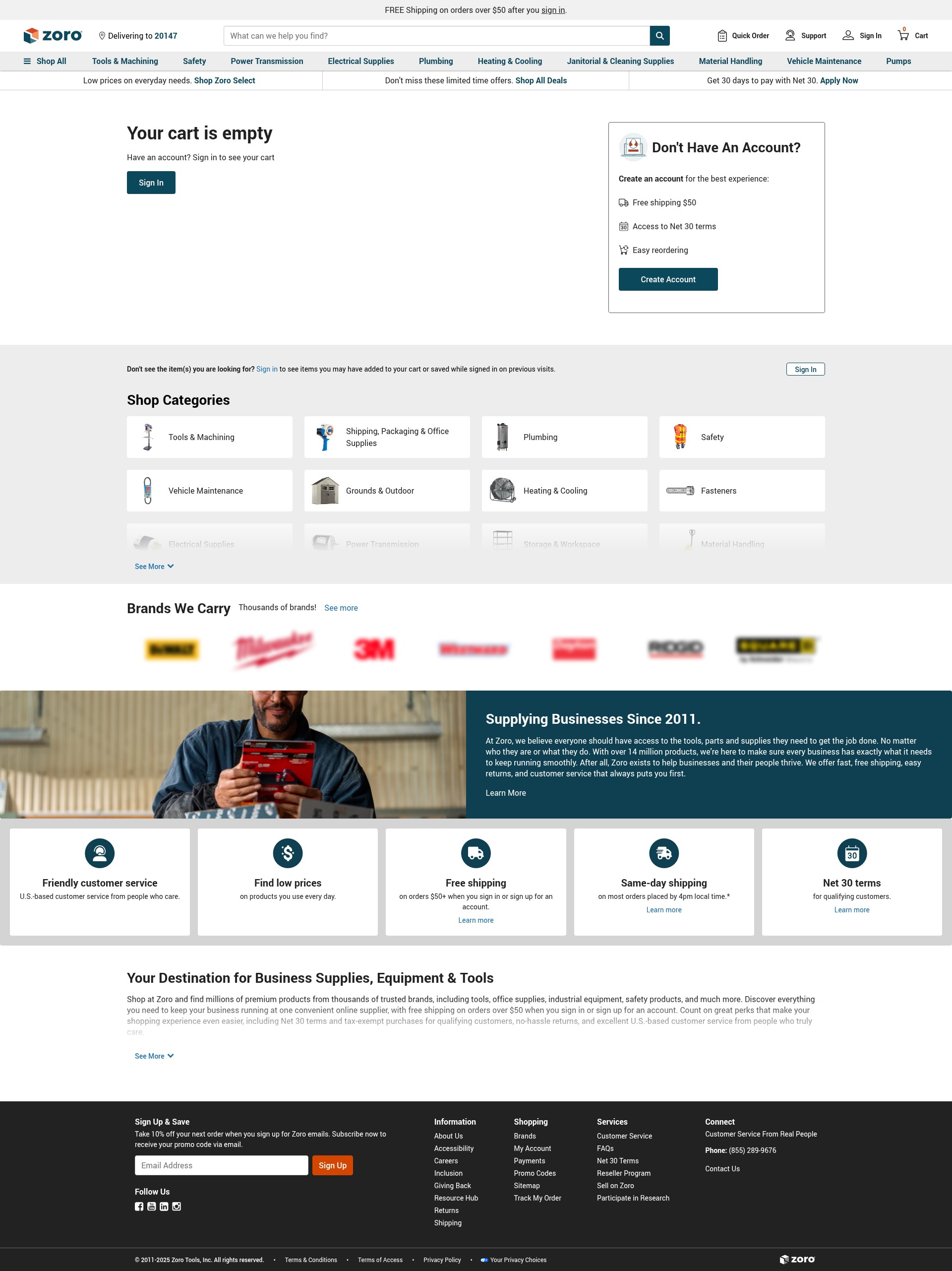 Landing Page