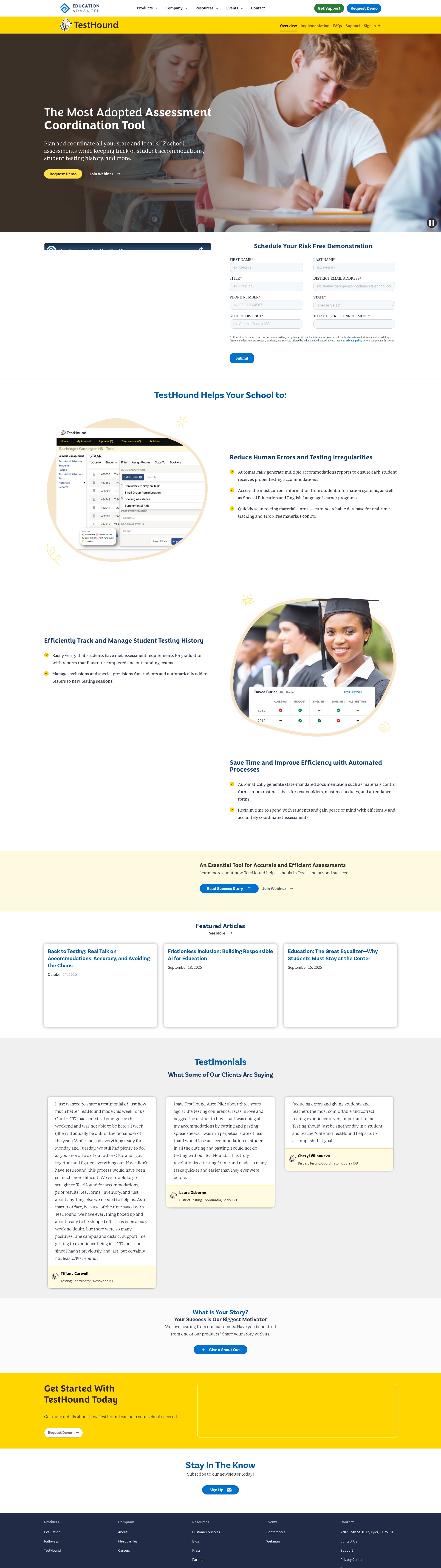 Landing Page