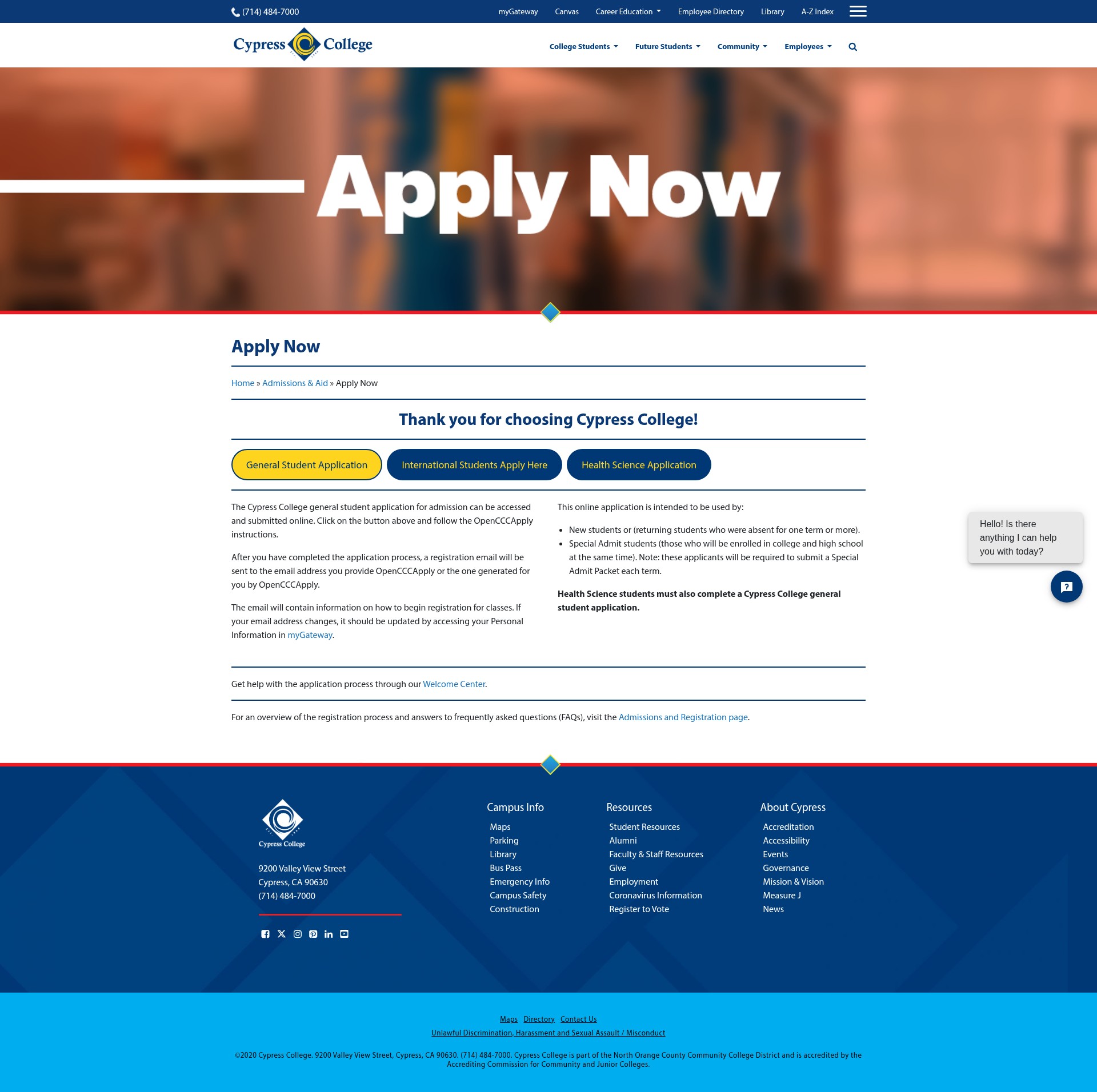 Landing Page