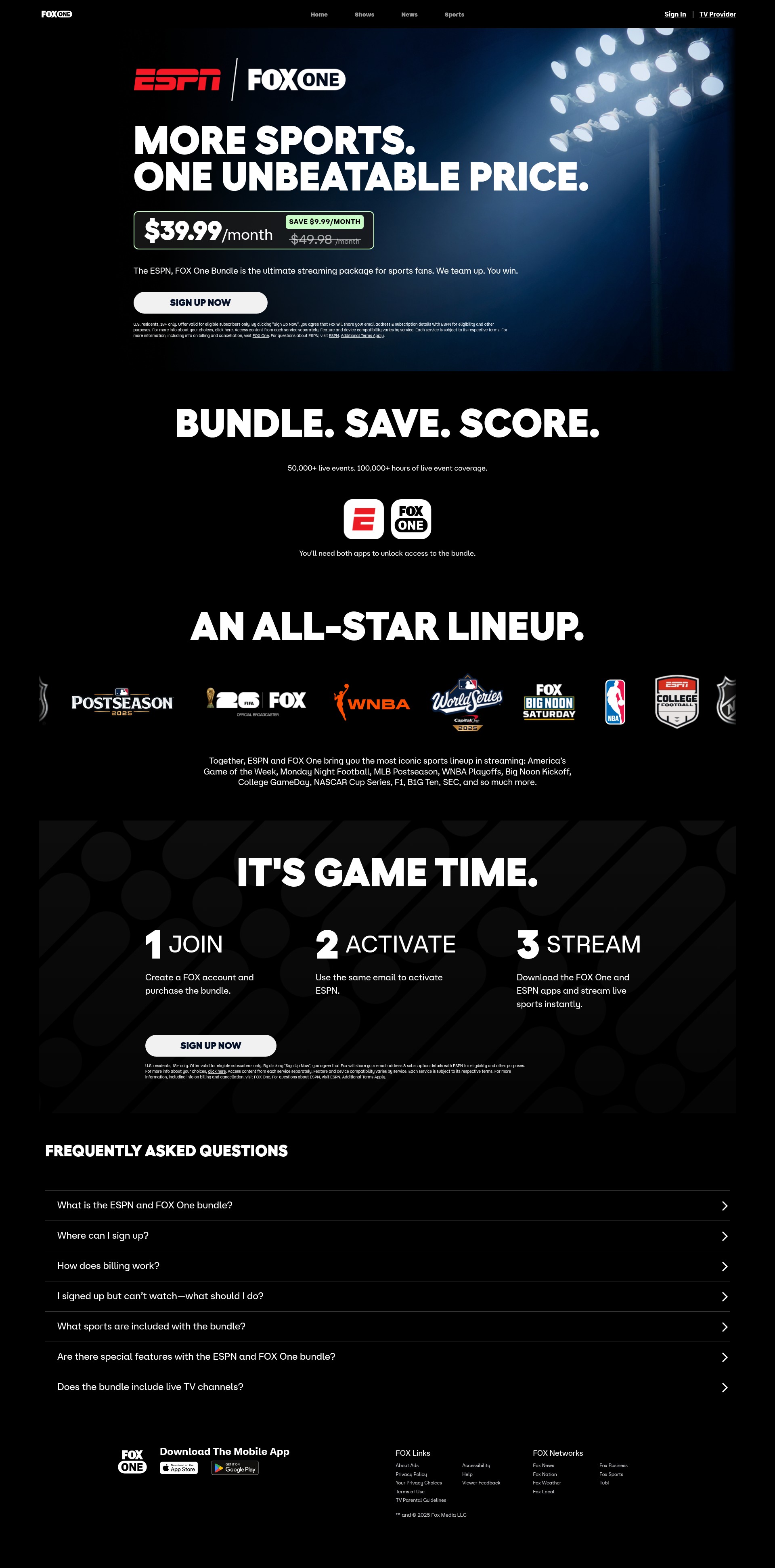 Landing Page