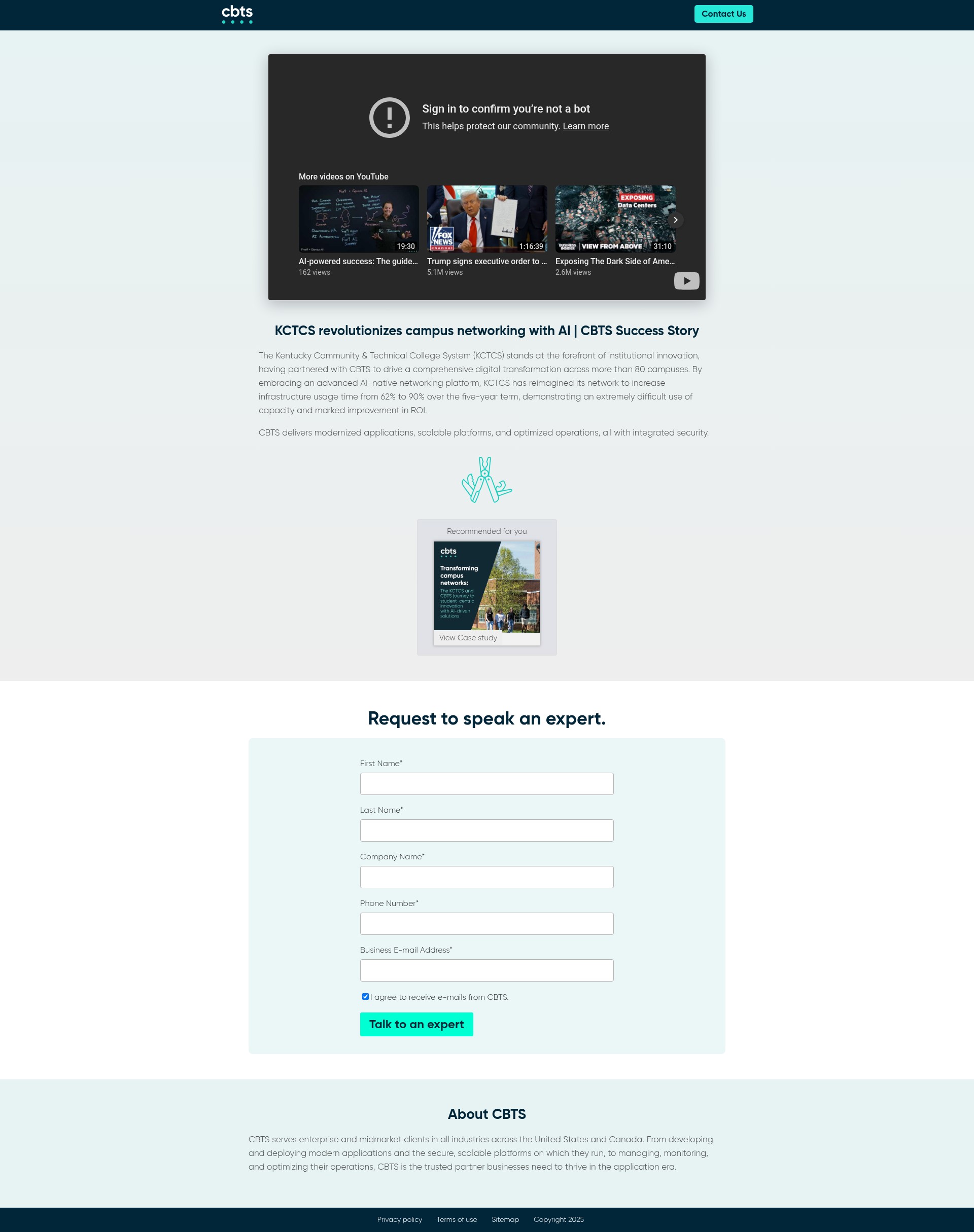 Landing Page