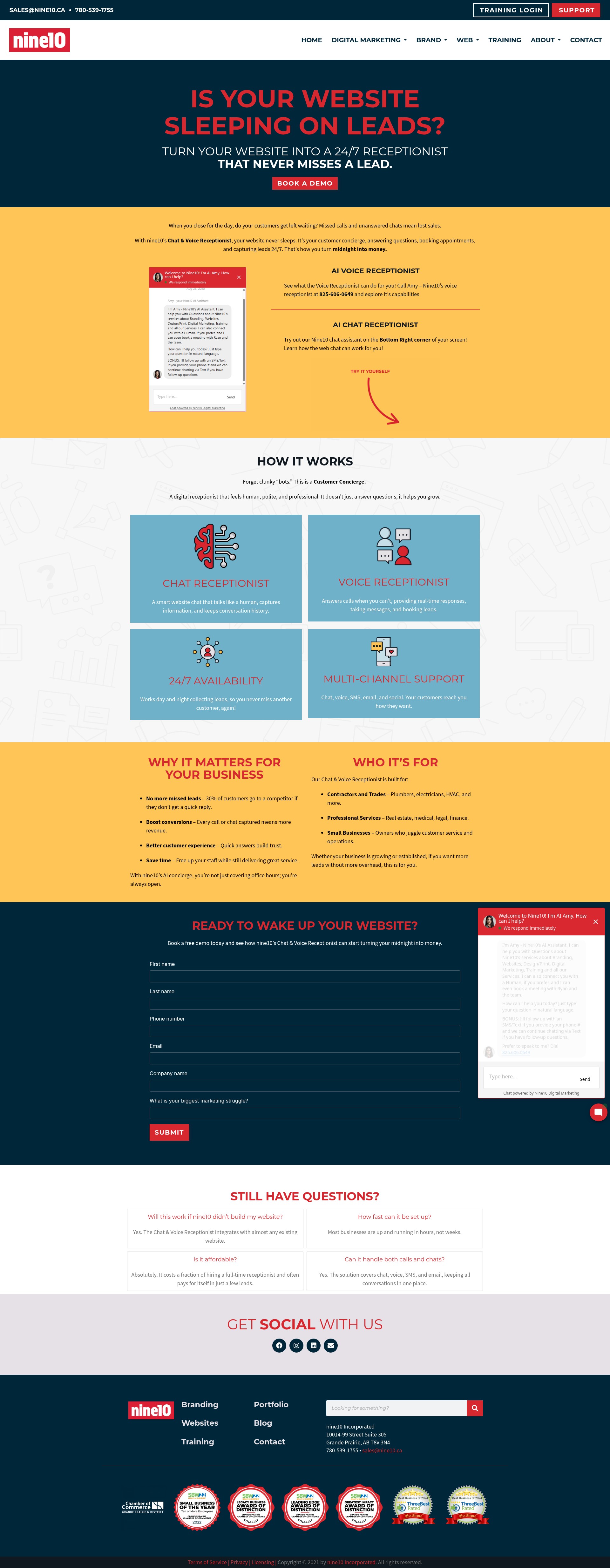 Landing Page