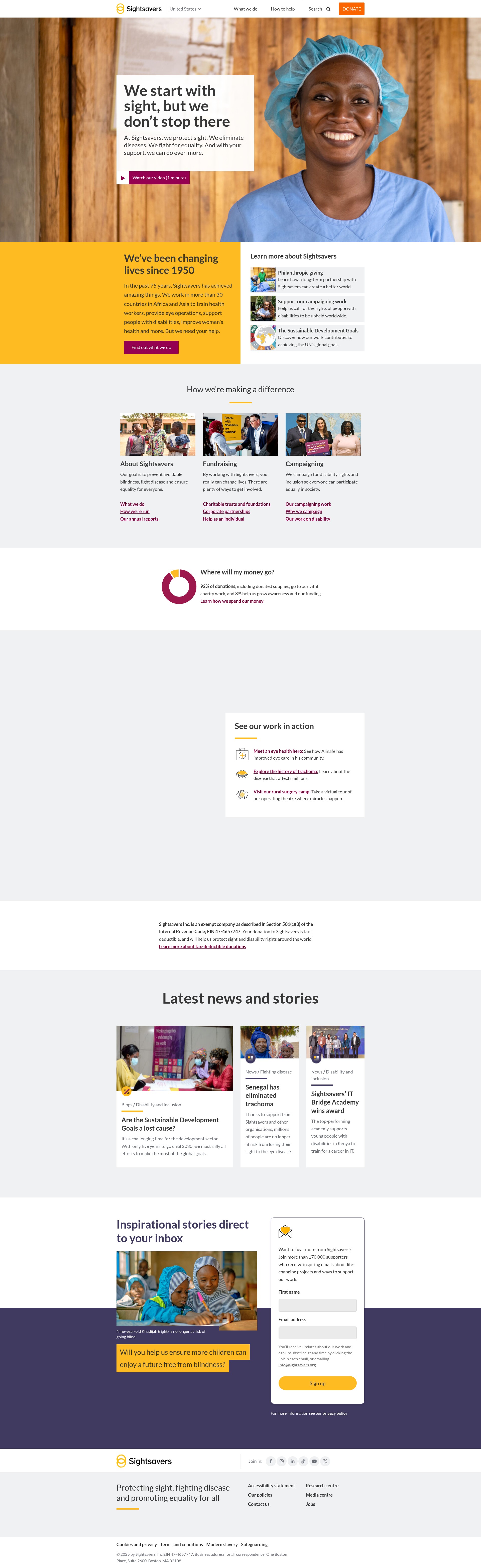 Landing Page