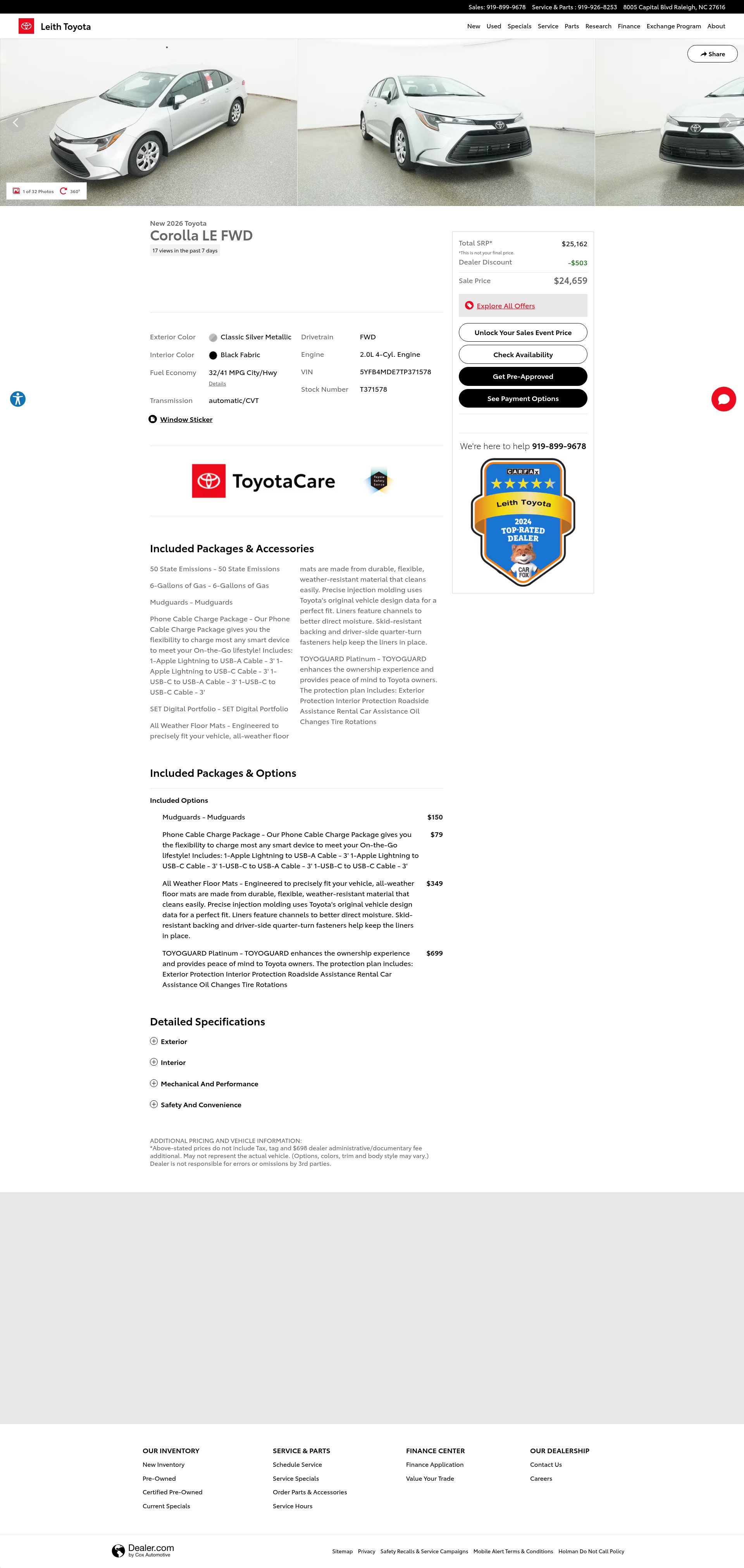 Landing Page