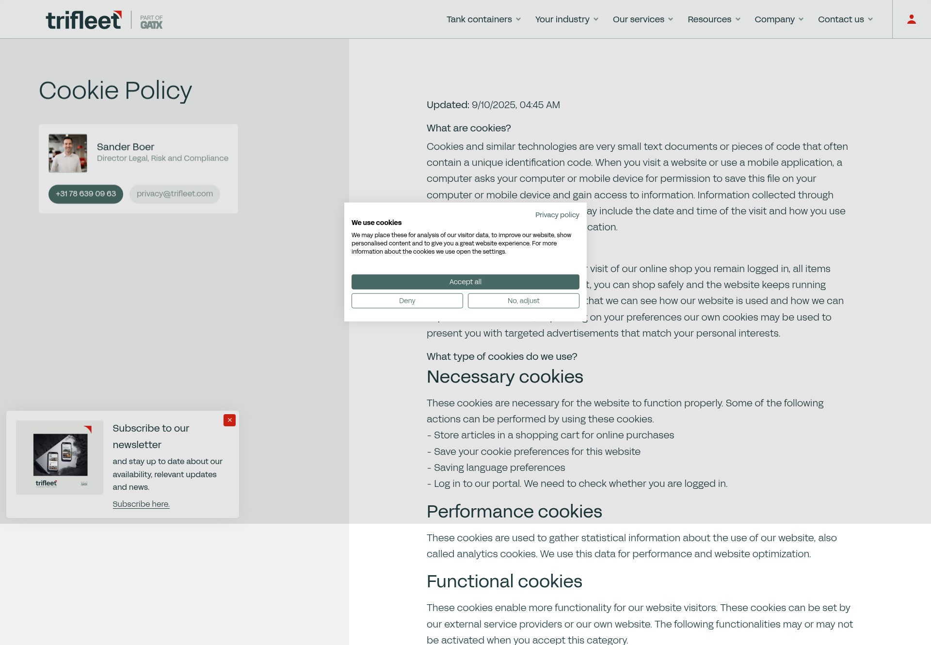 Landing Page