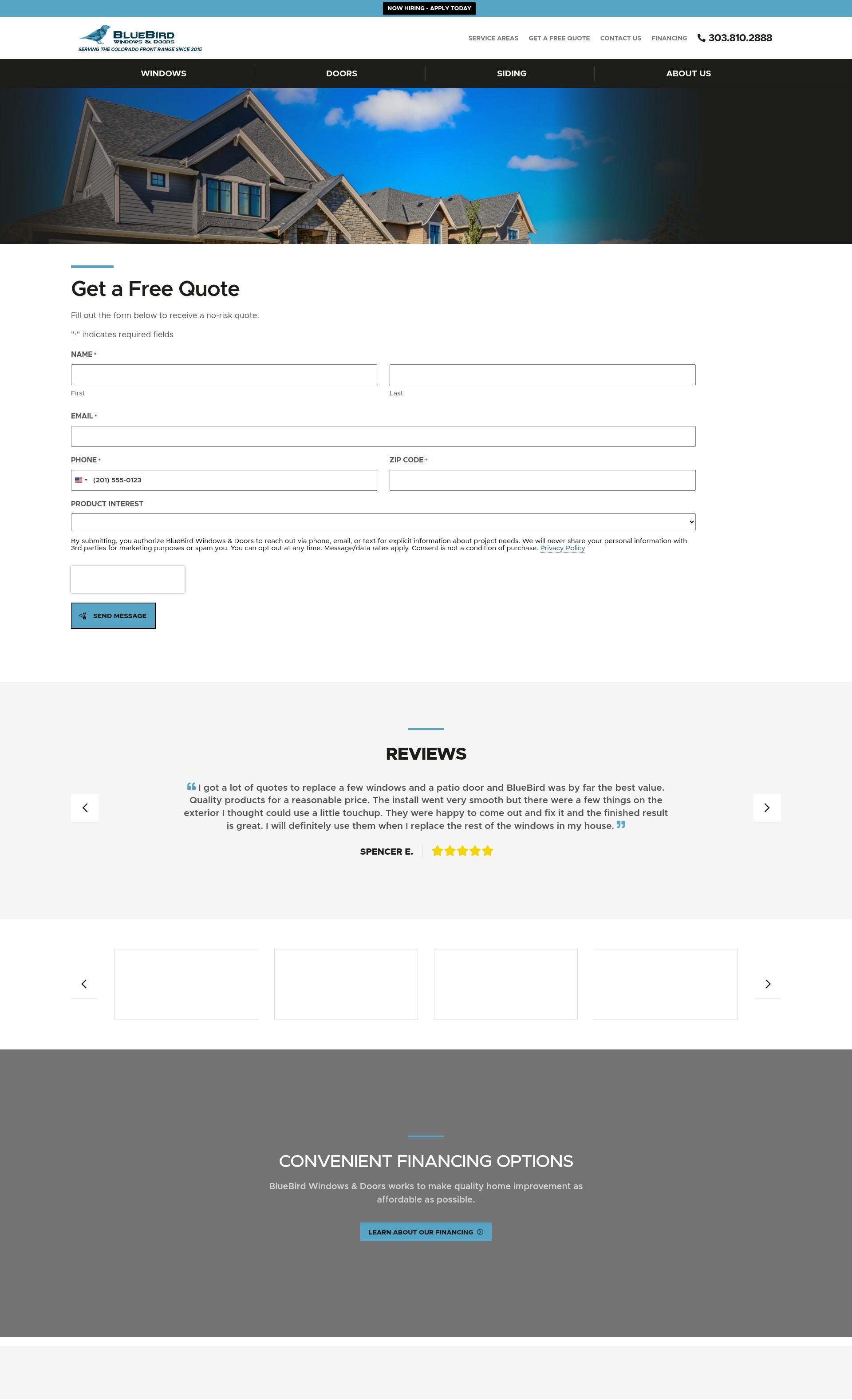 Landing Page