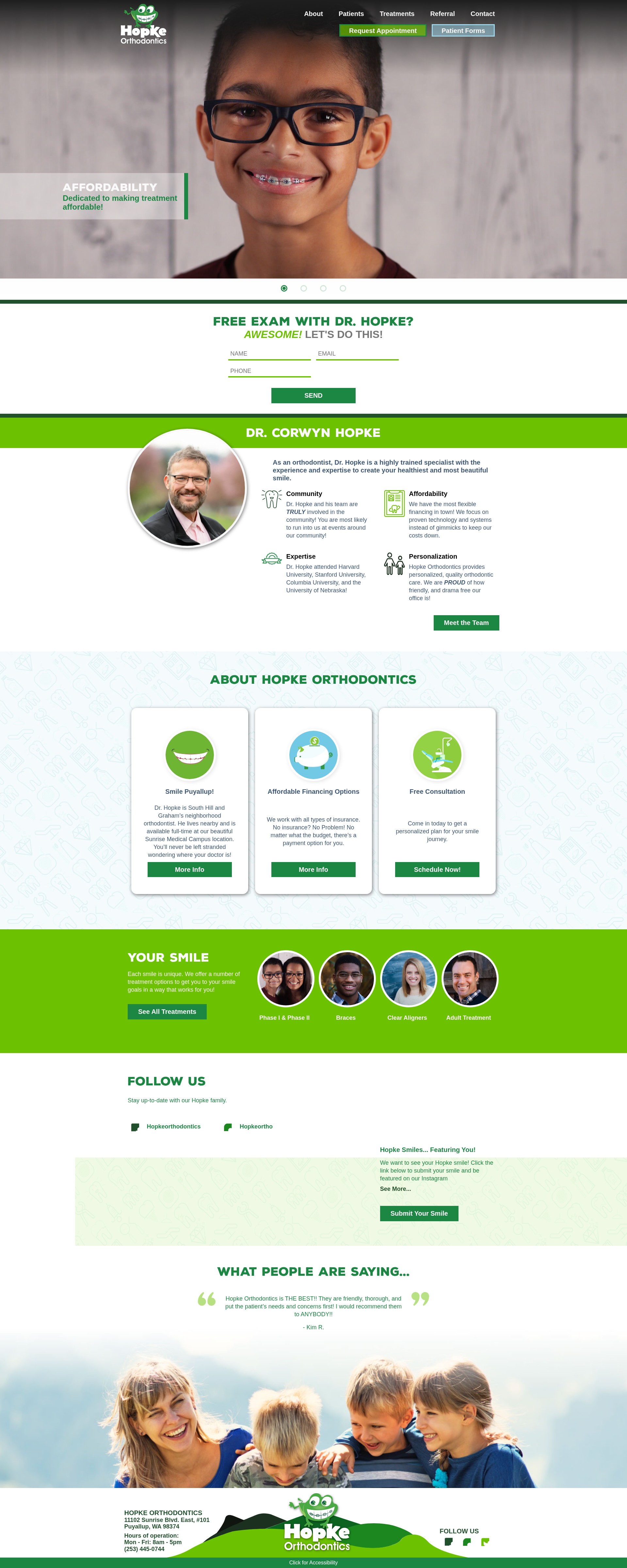 Landing Page