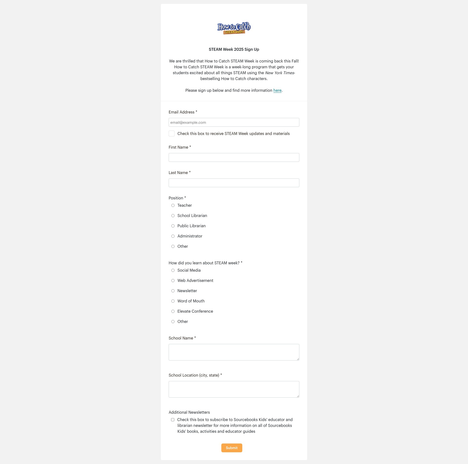 Landing Page