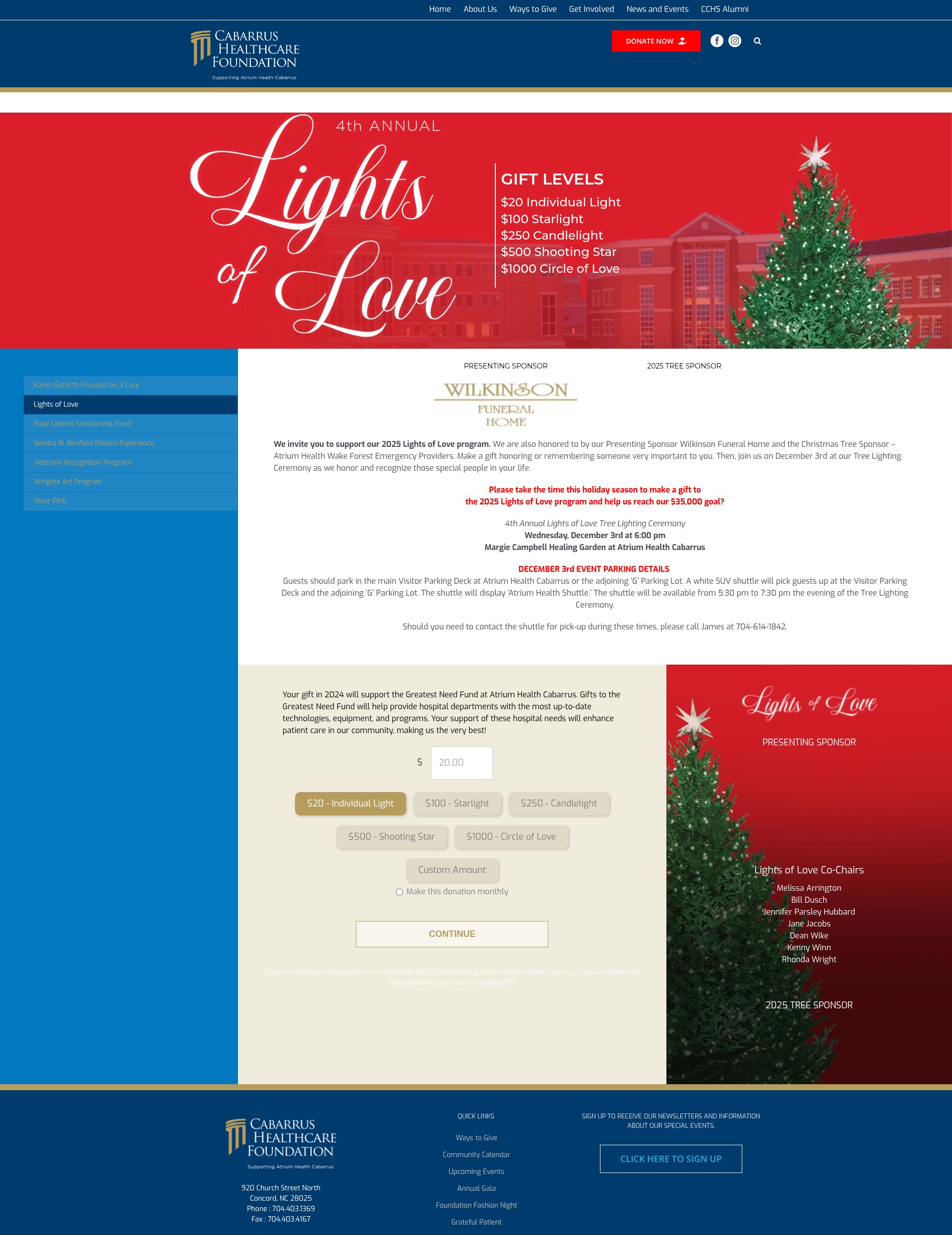 Landing Page