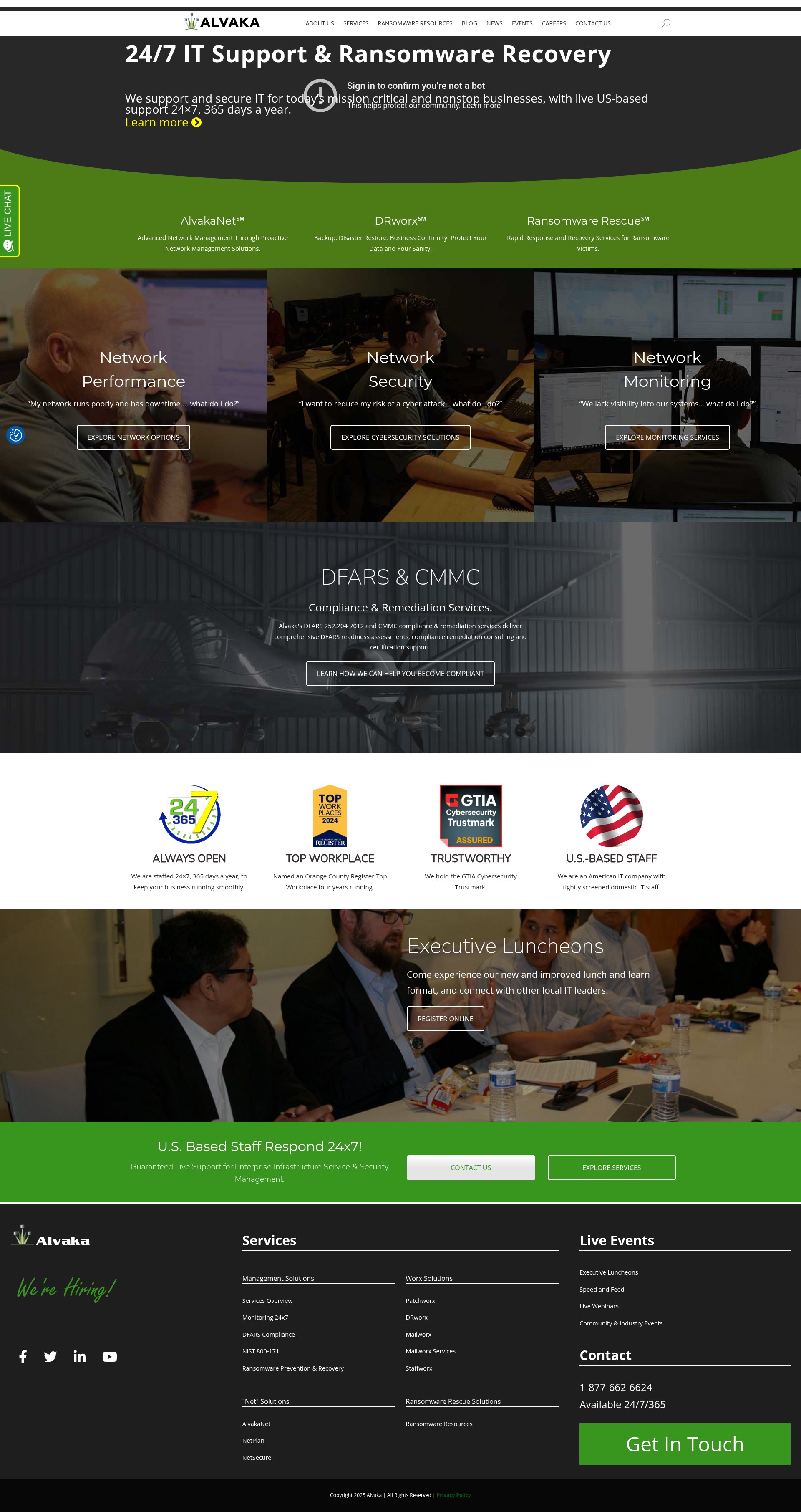 Landing Page