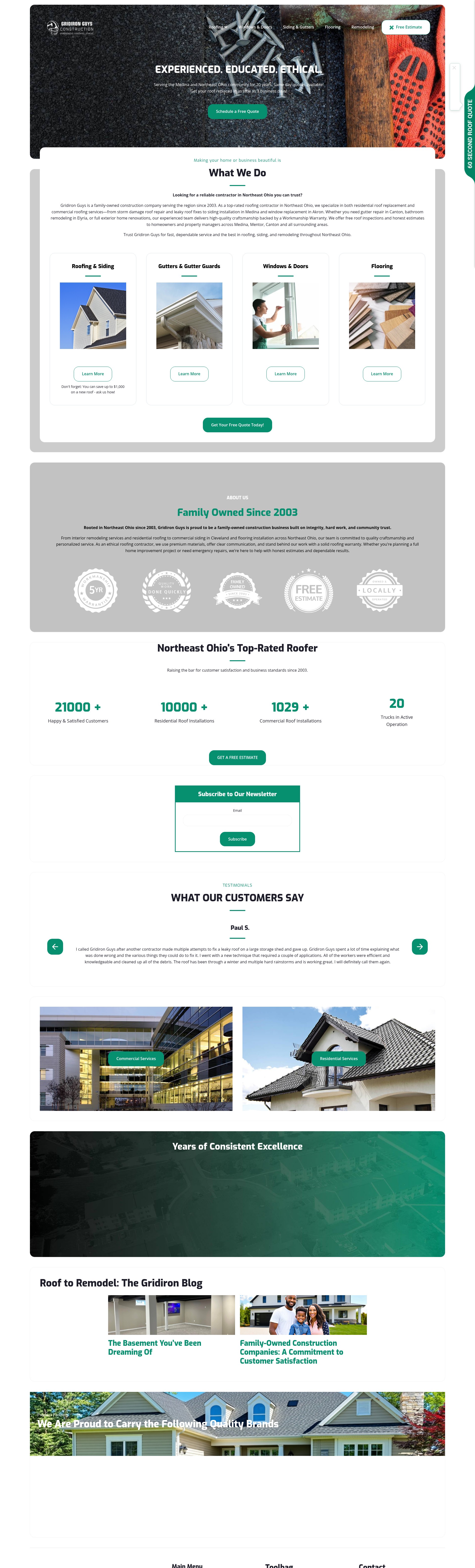 Landing Page