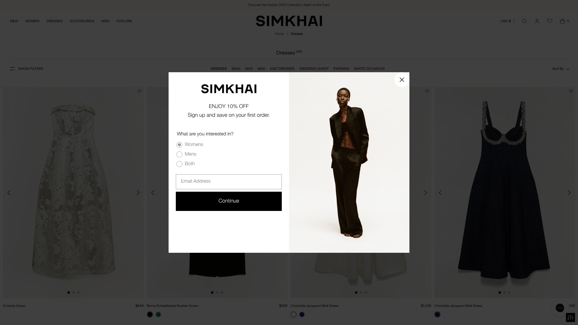 Landing Page